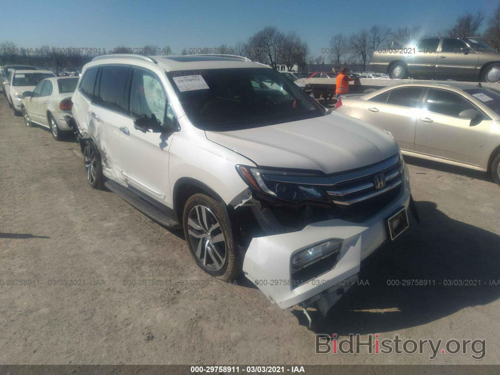 Photo 5FNYF6H01GB069610 - HONDA PILOT 2016