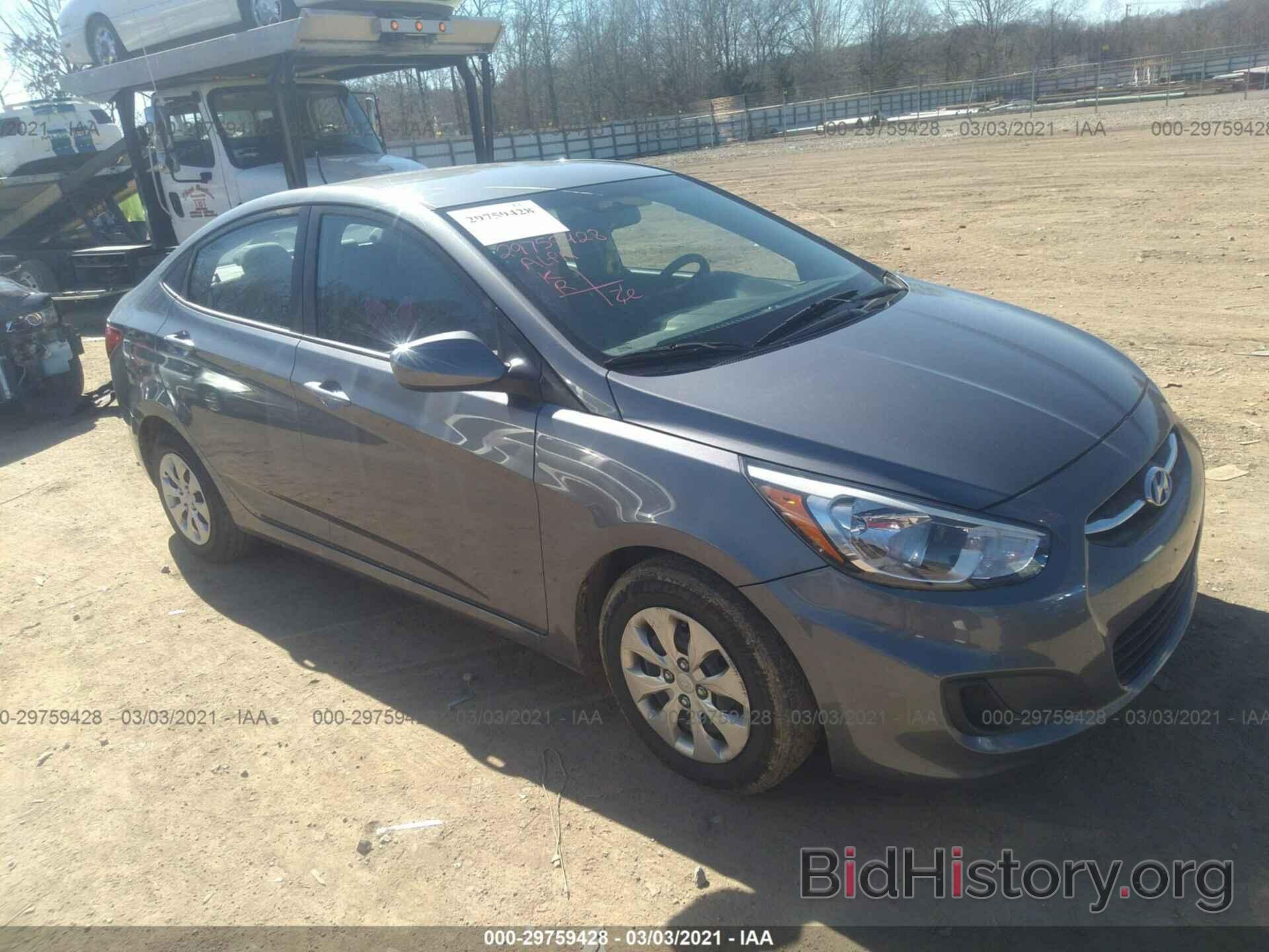 Photo KMHCT4AEXHU308282 - HYUNDAI ACCENT 2017