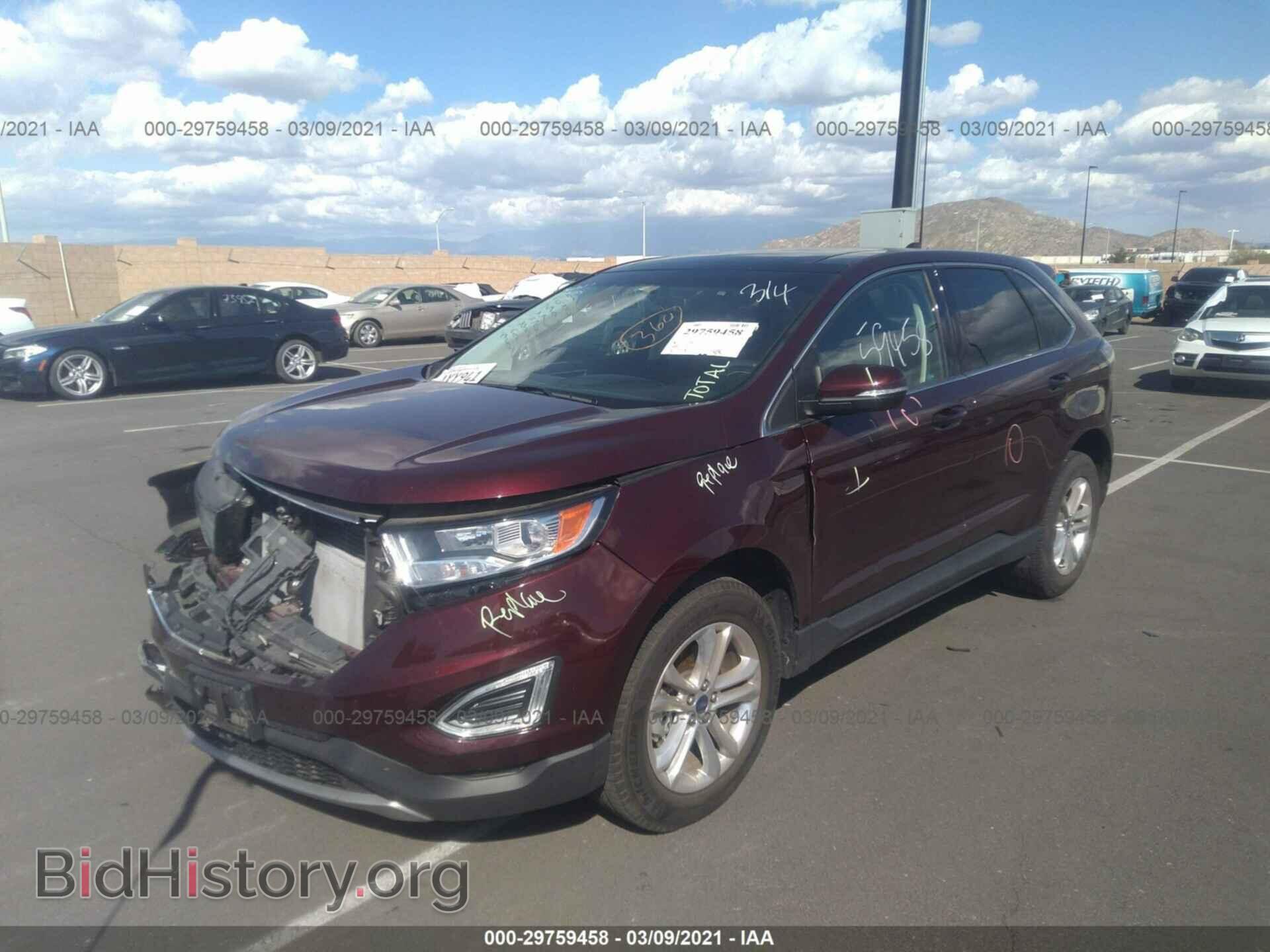 2017 FORD EDGE - VIN: 2FMPK3J86HBC65395 - Фото 2