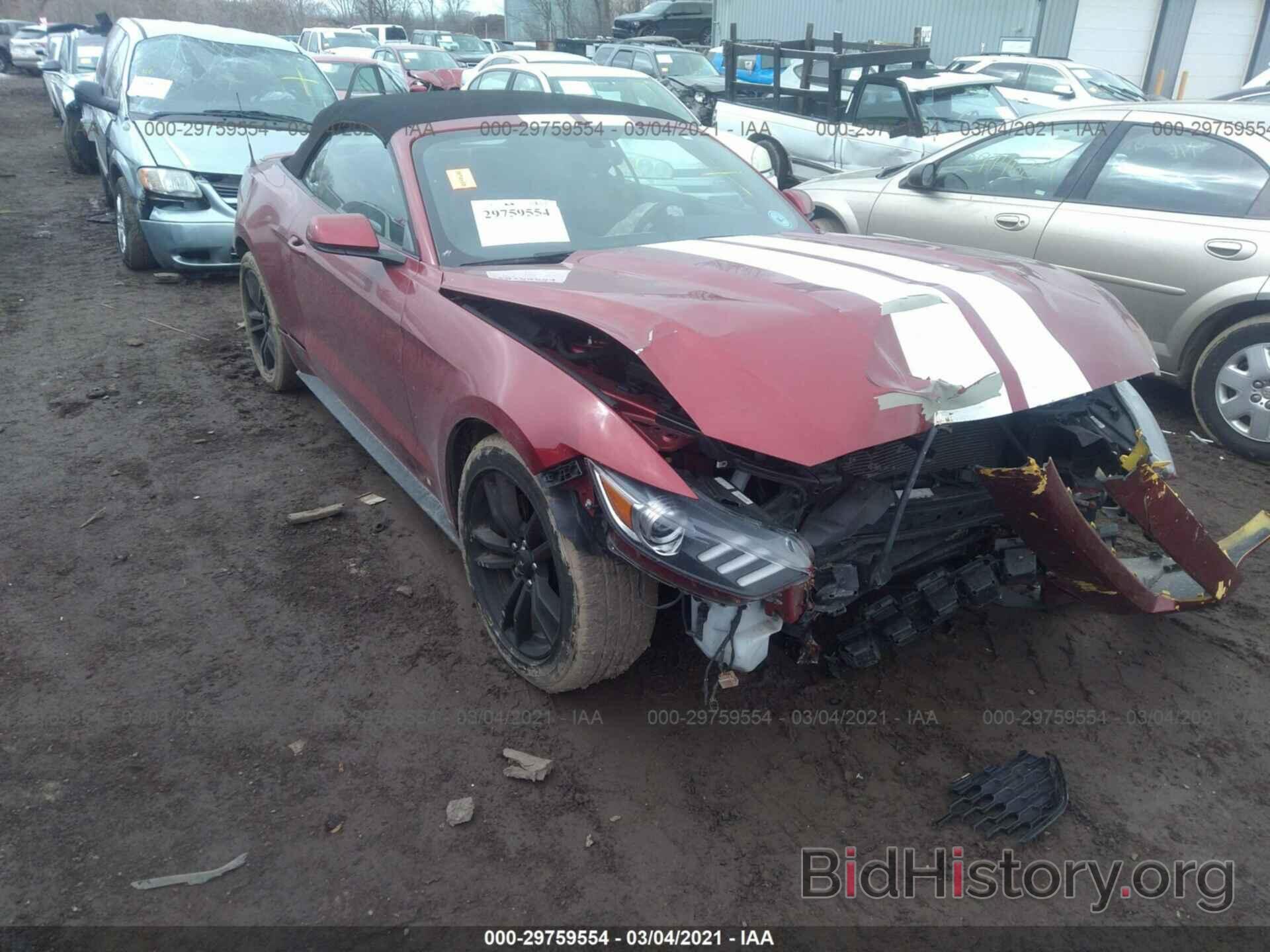Photo 1FATP8UH9H5204467 - FORD MUSTANG 2017