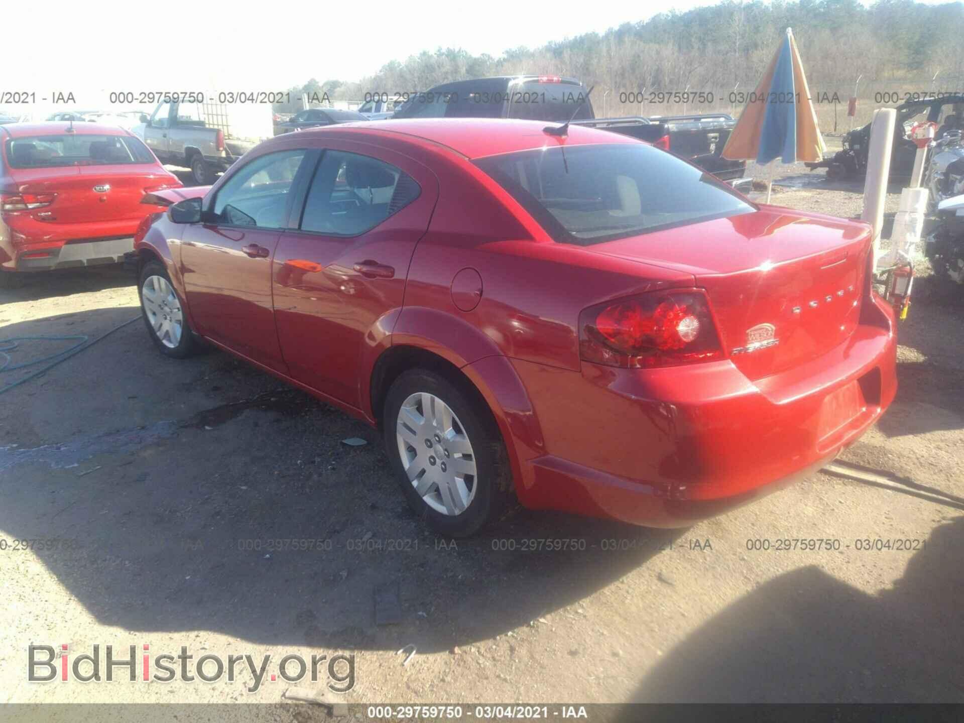 2014 DODGE AVENGER - VIN: 1C3CDZAB7EN109432 - Фото 3