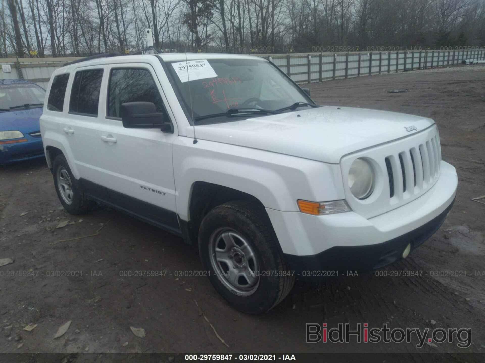 Фотография 1C4NJPBA5DD260815 - JEEP PATRIOT 2013