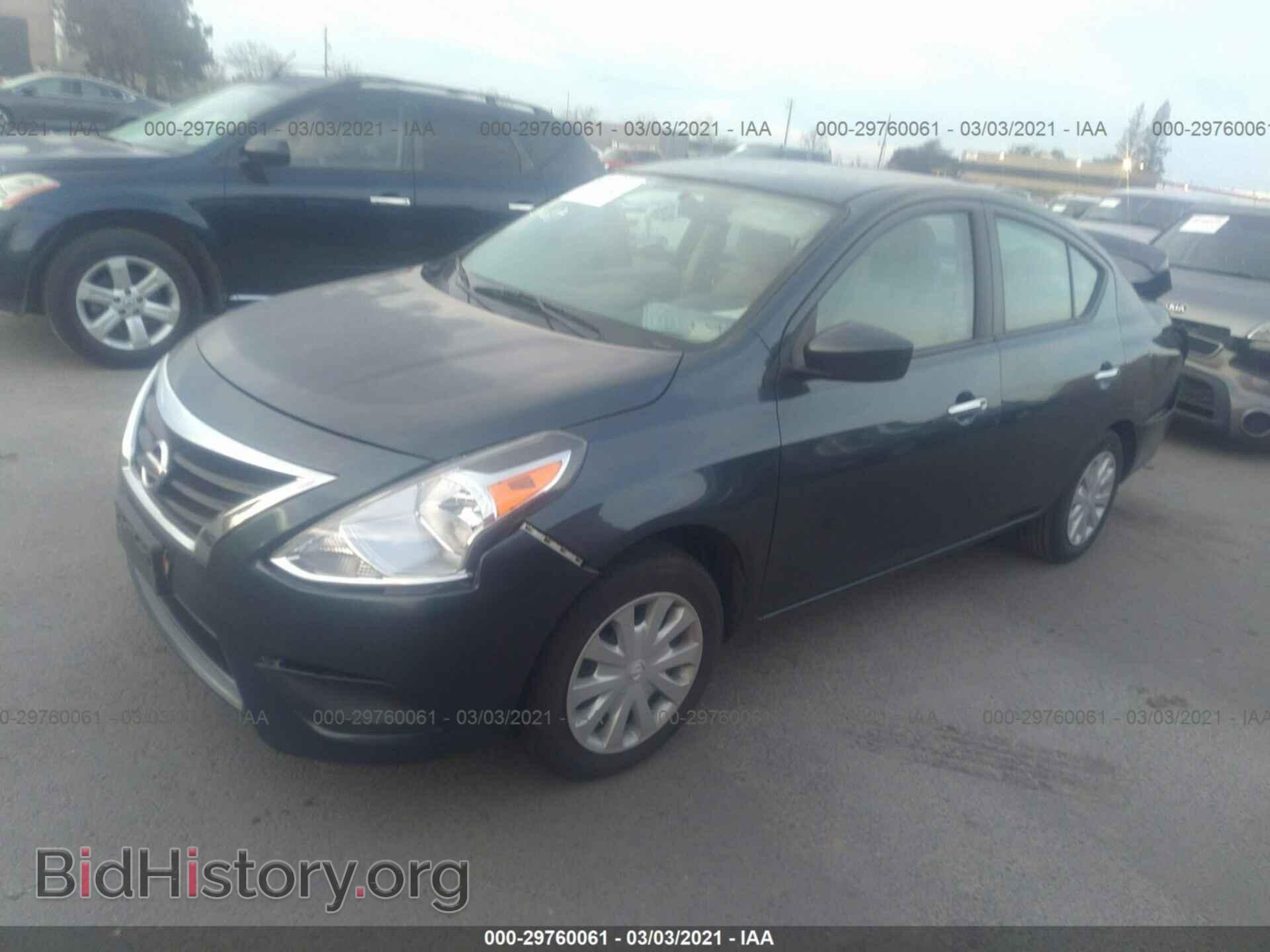2016 NISSAN VERSA - VIN: 3N1CN7AP0GL804740 - Фото 2