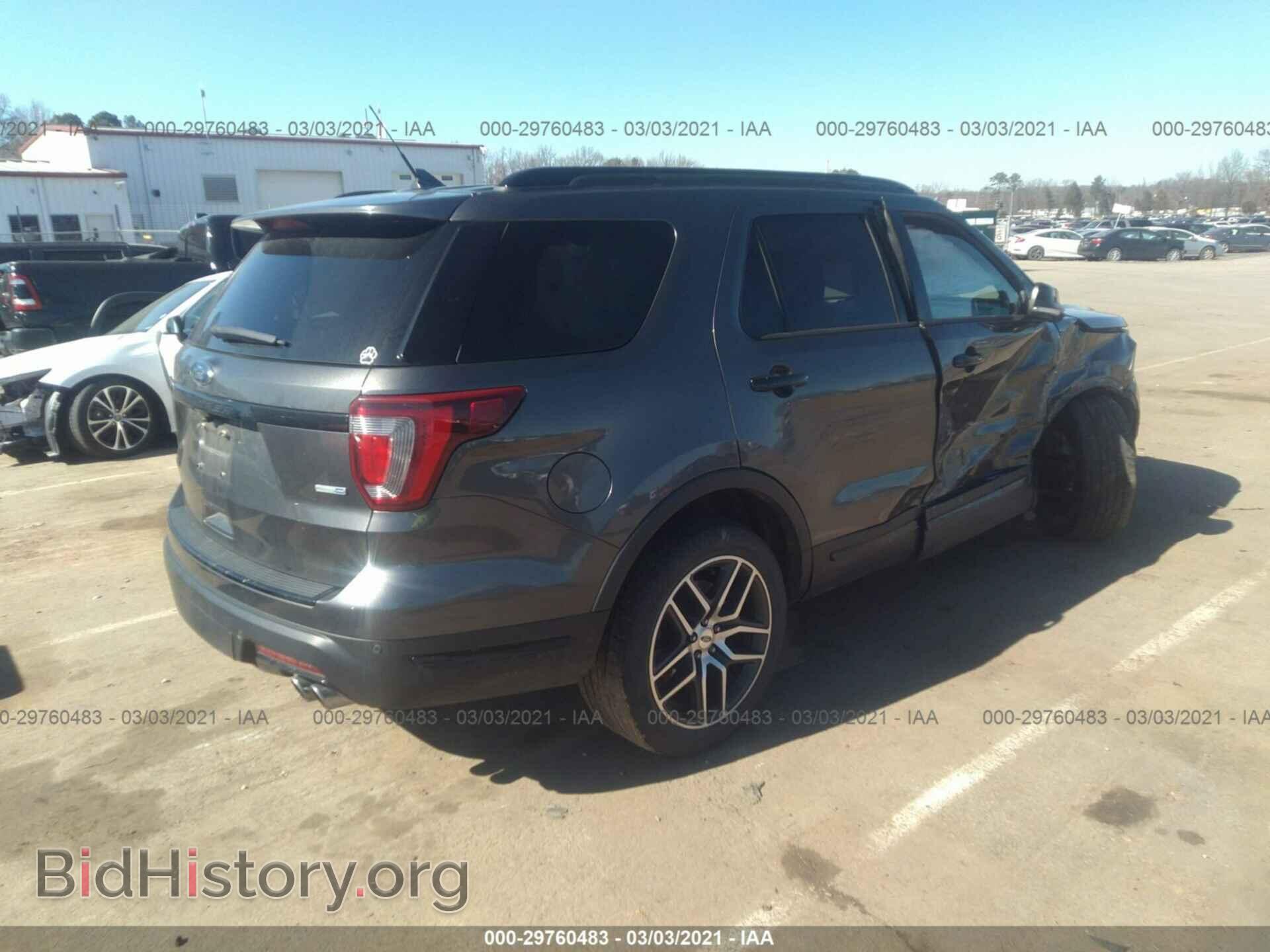 2018 FORD EXPLORER - VIN: 1FM5K8GT7JGB20140 - Фото 4