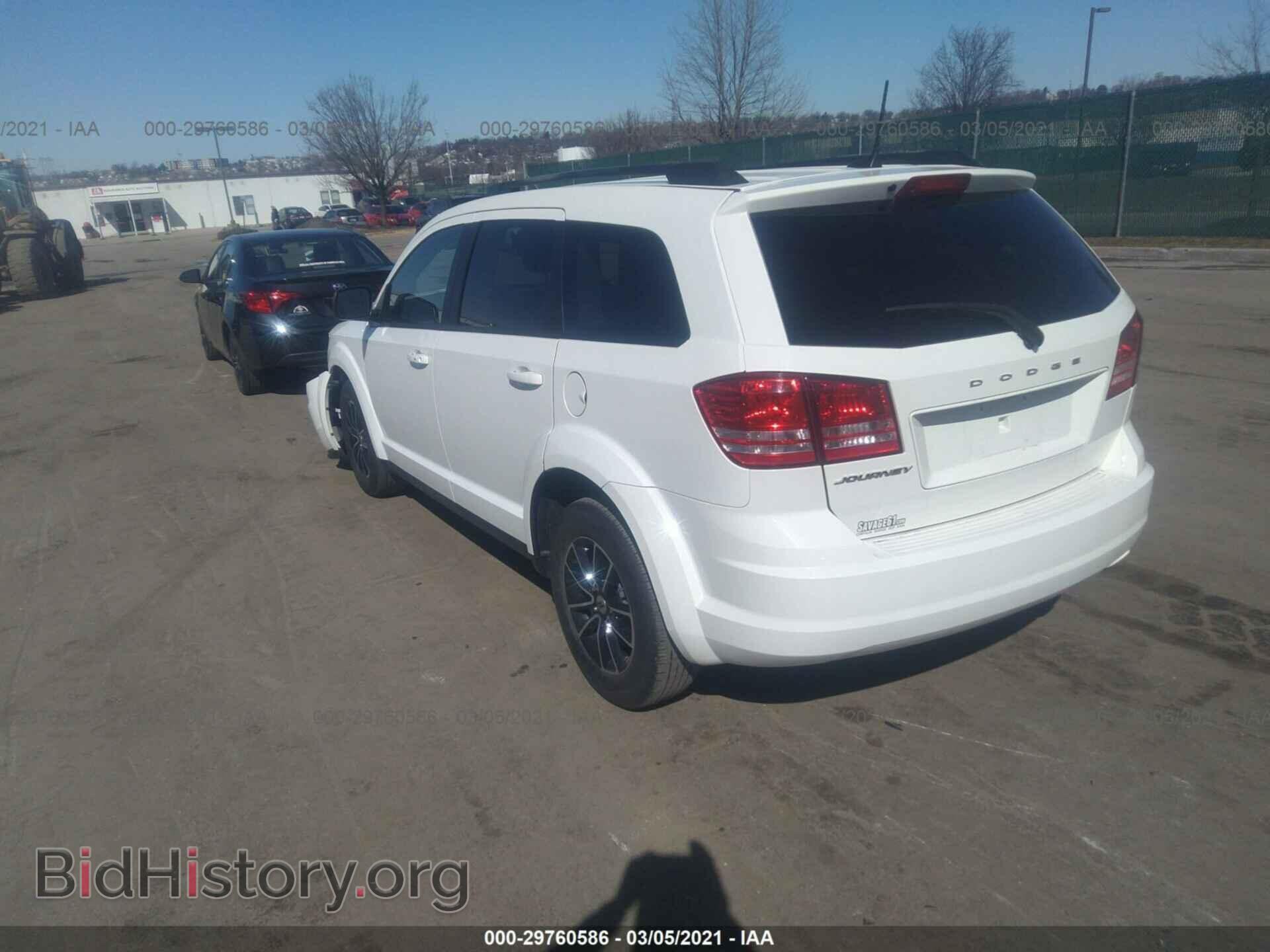 2018 DODGE JOURNEY - VIN: 3C4PDCAB8JT445126 - Фото 3