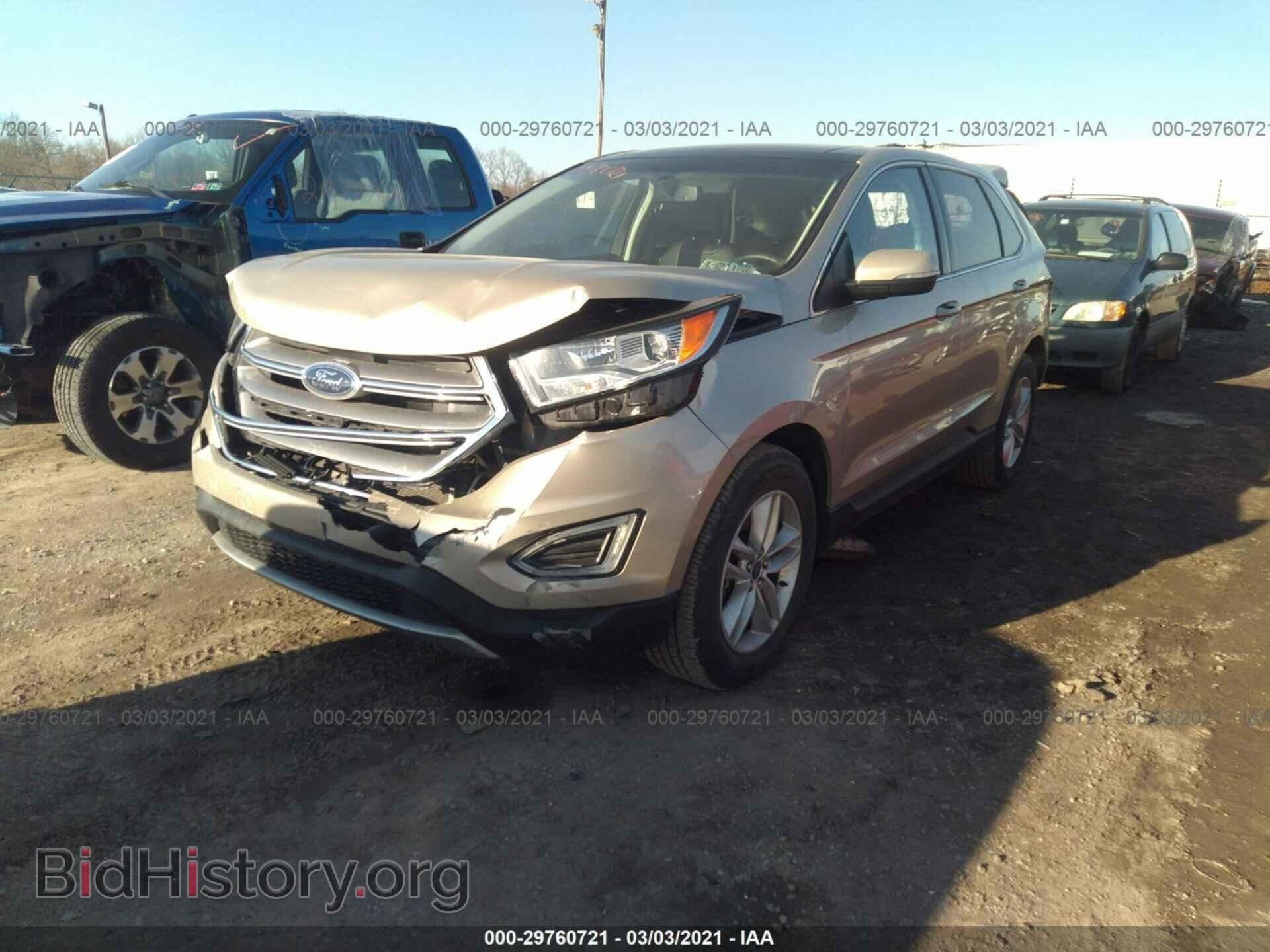 2017 FORD EDGE - VIN: 2FMPK4J98HBC01616 - Фото 2