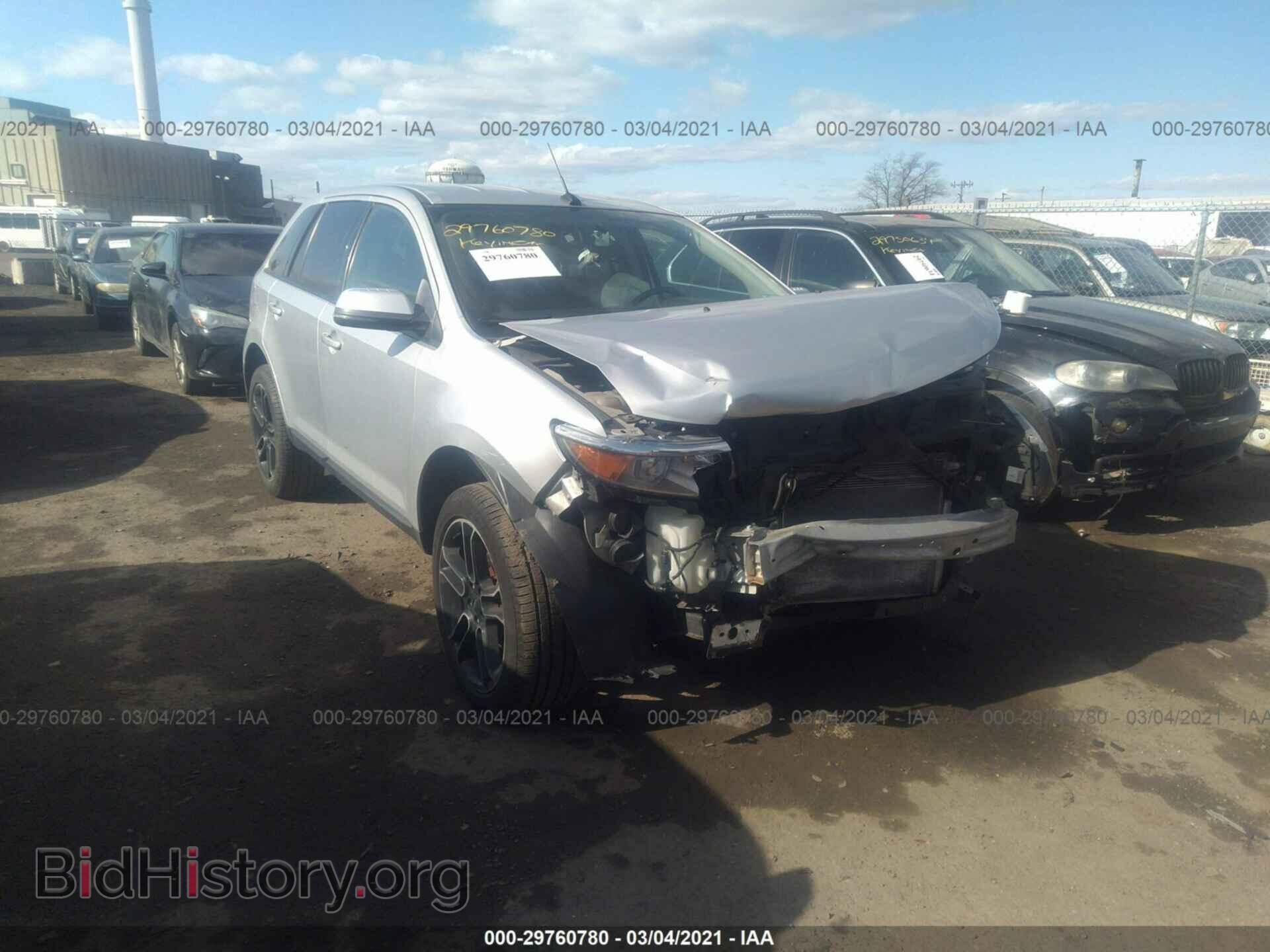 Фотография 2FMDK4JC8DBA39432 - FORD EDGE 2013