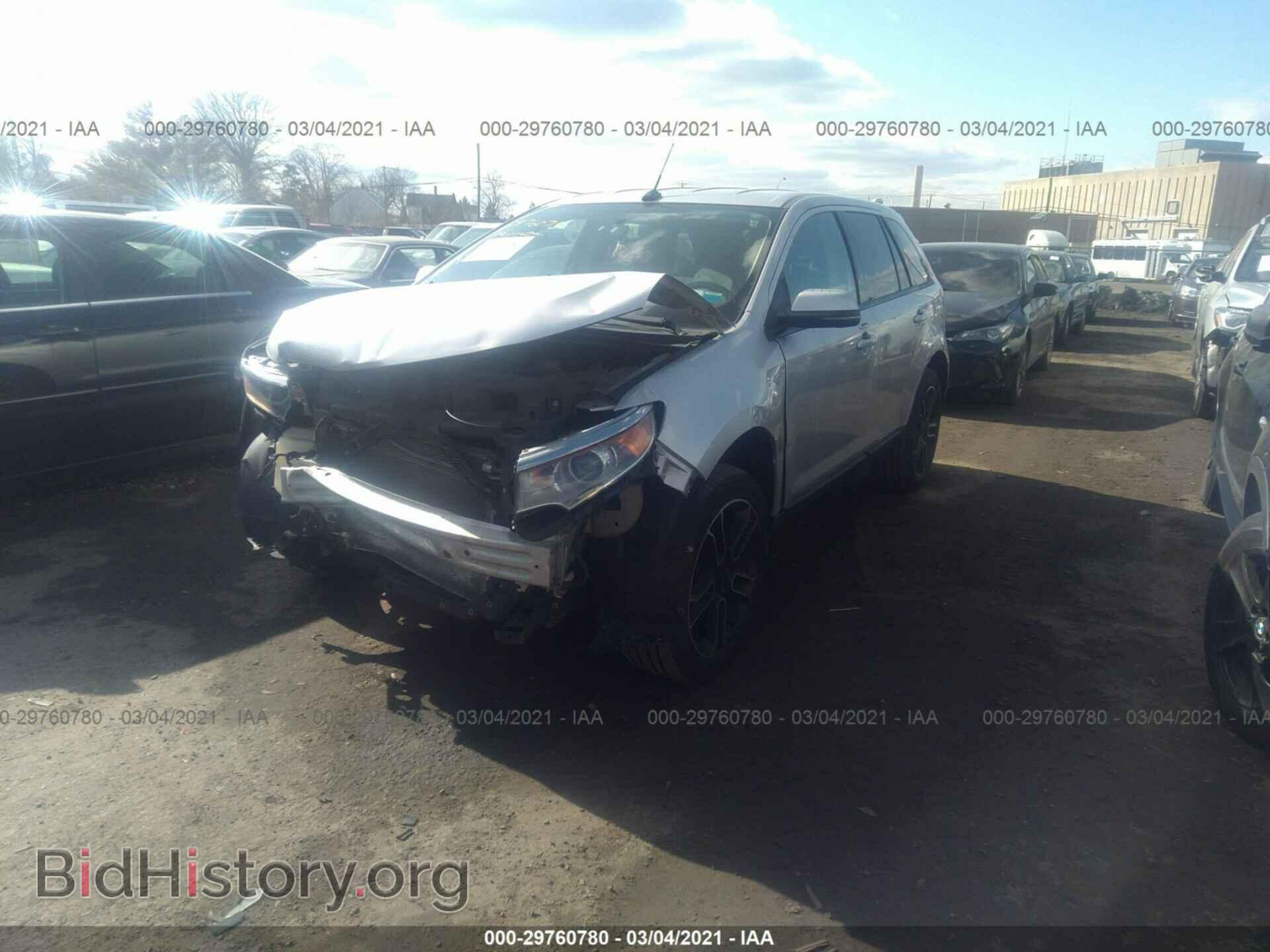 2013 FORD EDGE - VIN: 2FMDK4JC8DBA39432 - Фото 2