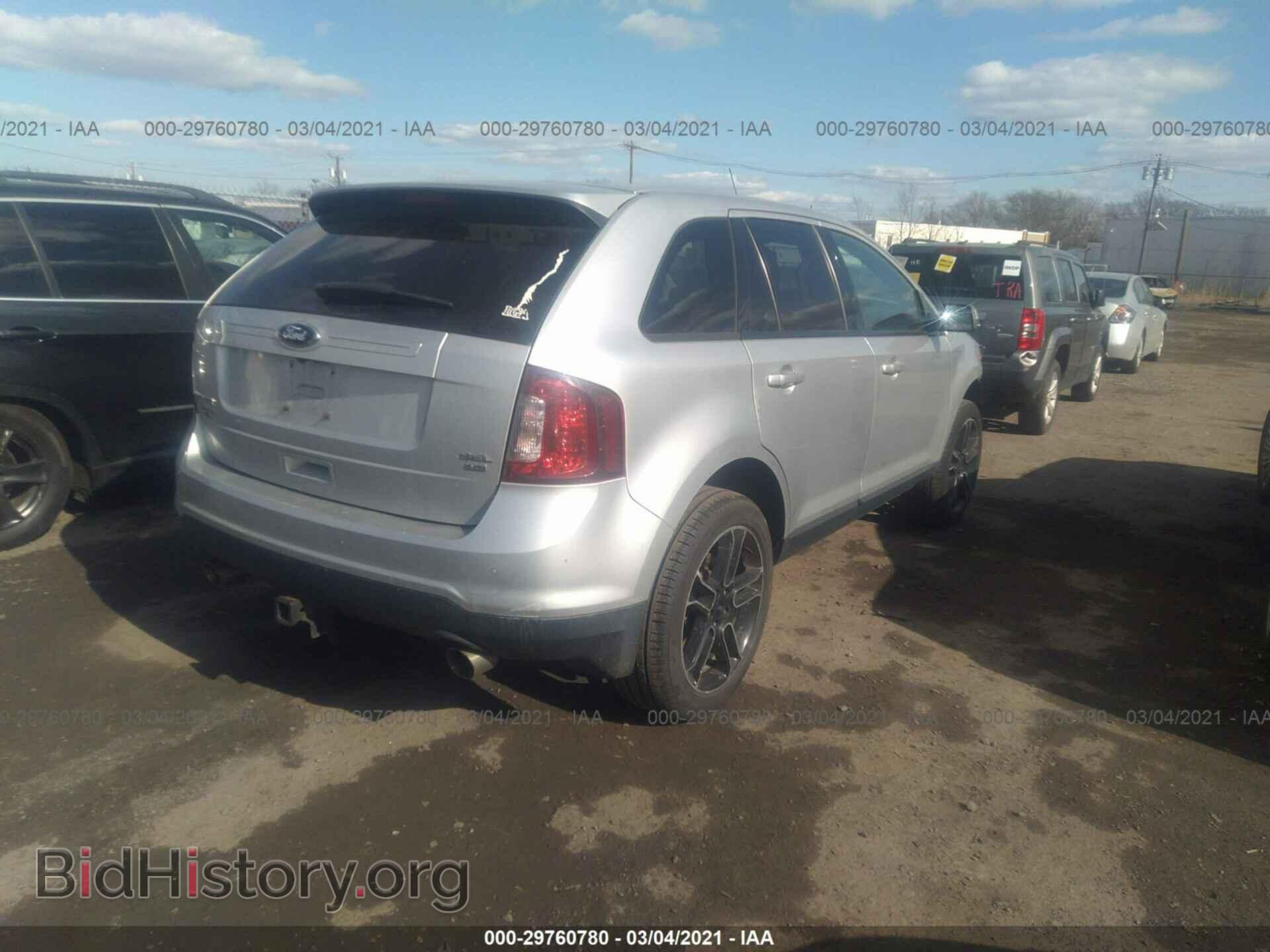 2013 FORD EDGE - VIN: 2FMDK4JC8DBA39432 - Фото 4