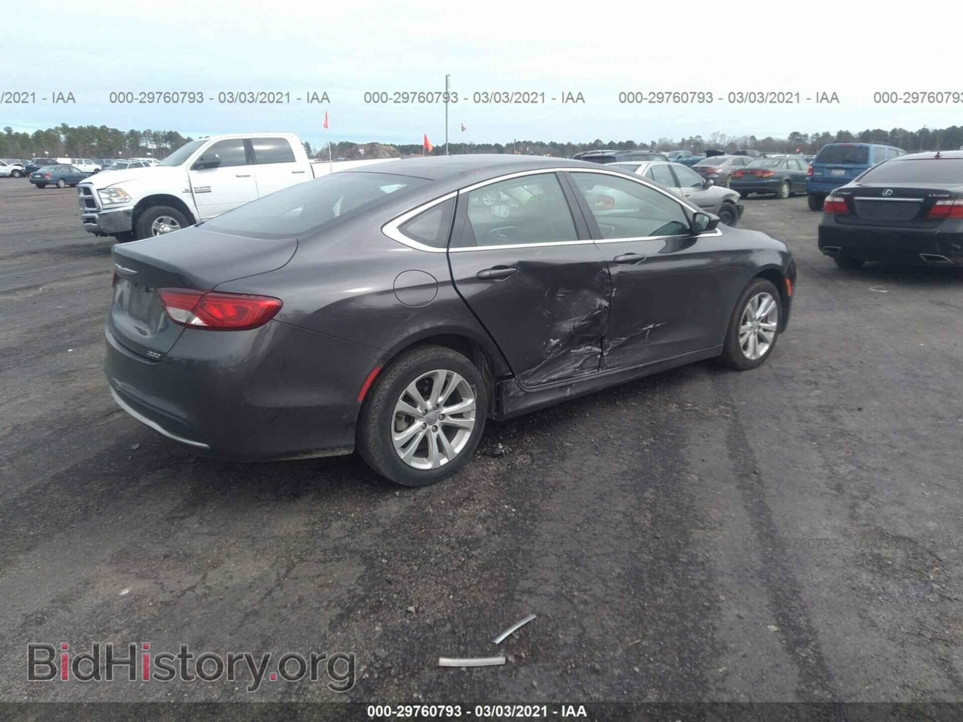 2015 CHRYSLER 200 - VIN: 1C3CCCAB1FN712989 - Фото 4