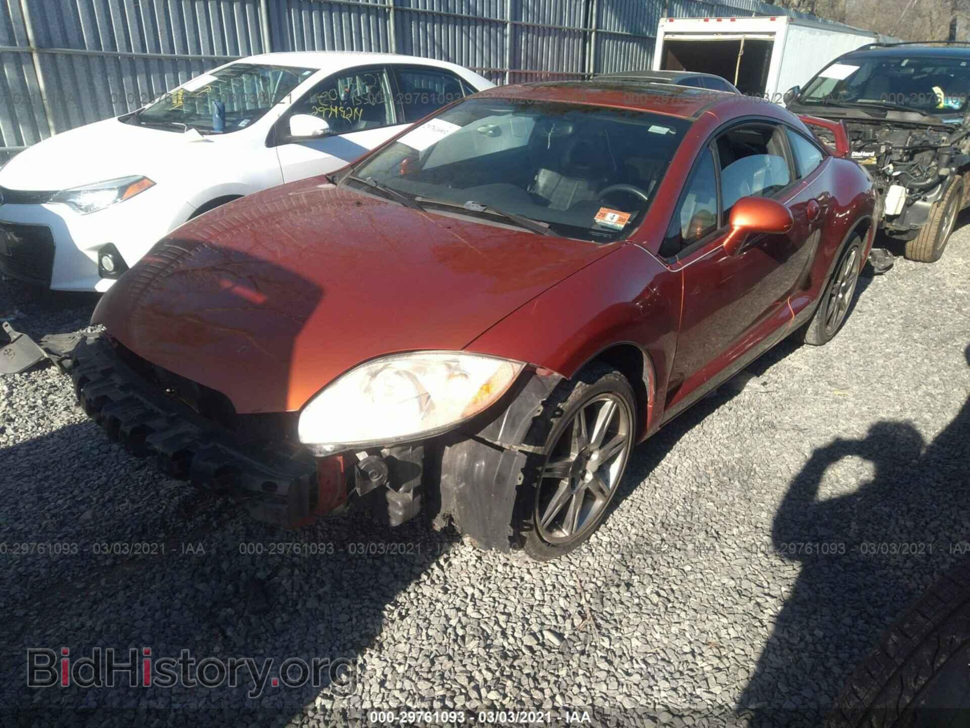 2008 MITSUBISHI ECLIPSE - VIN: 4A3AK64F38E023428 - Photo 2