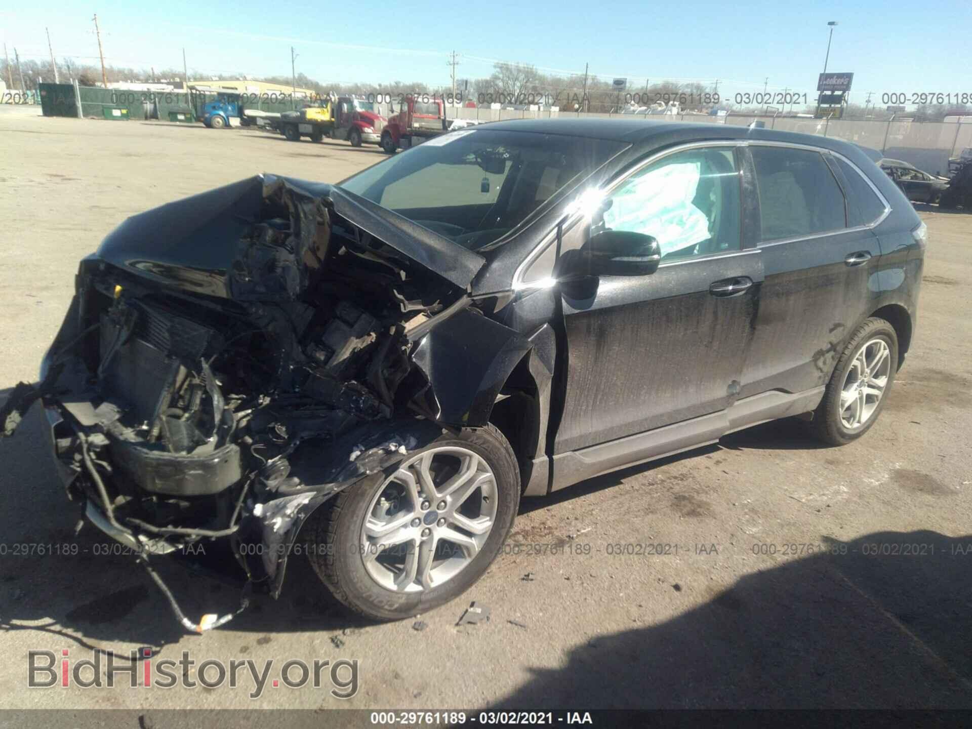 2015 FORD EDGE - VIN: 2FMTK4K87FBB56380 - Фото 2