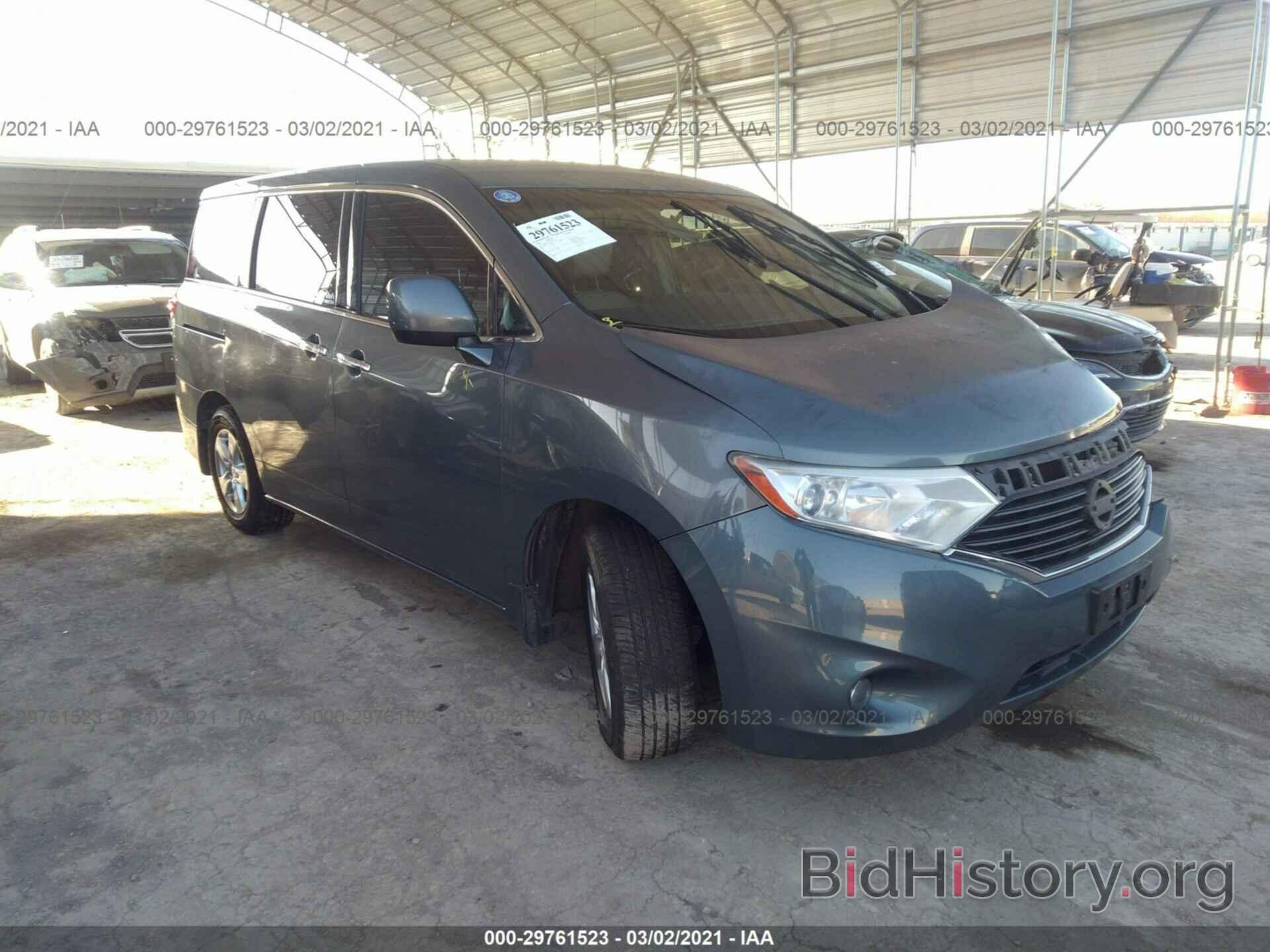 Фотография JN8AE2KP4C9051324 - NISSAN QUEST 2012