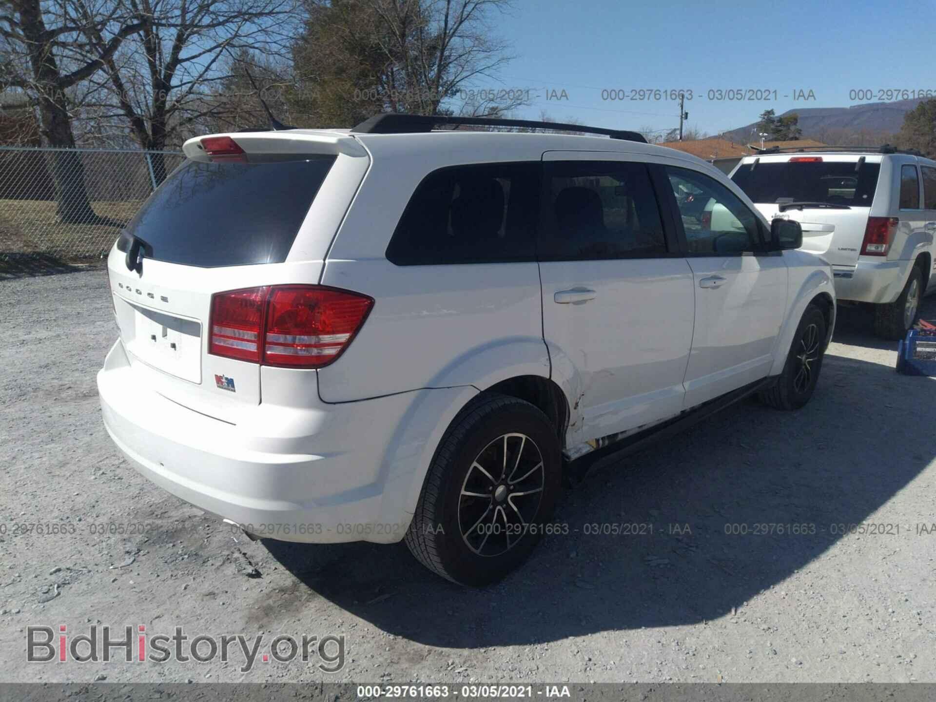 2017 DODGE JOURNEY - VIN: 3C4PDCAB8HT662122 - Фото 4