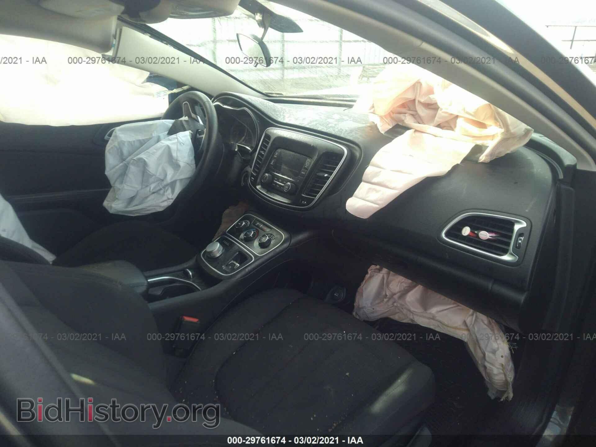 2015 CHRYSLER 200 - VIN: 1C3CCCFB2FN609296 - Photo 5