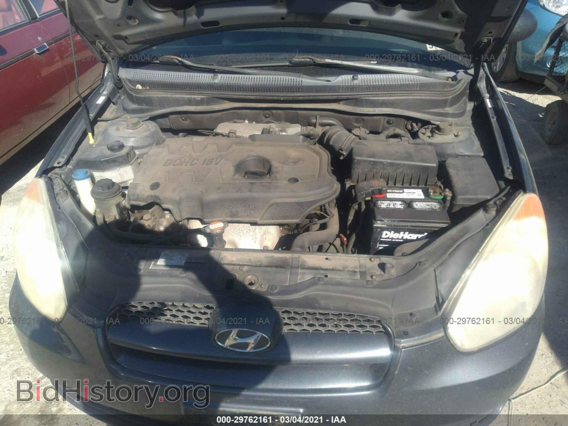 2008 HYUNDAI ACCENT - VIN: KMHCM36C68U083096 - Фото 10
