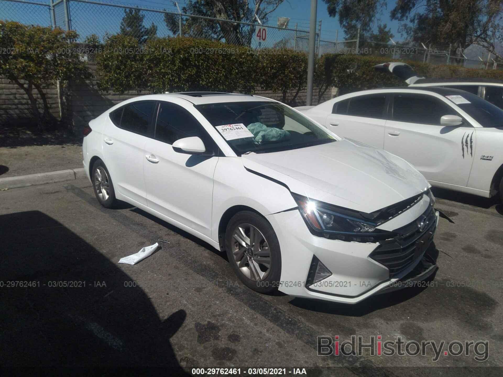 Photo 5NPD84LF7KH460392 - HYUNDAI ELANTRA 2019