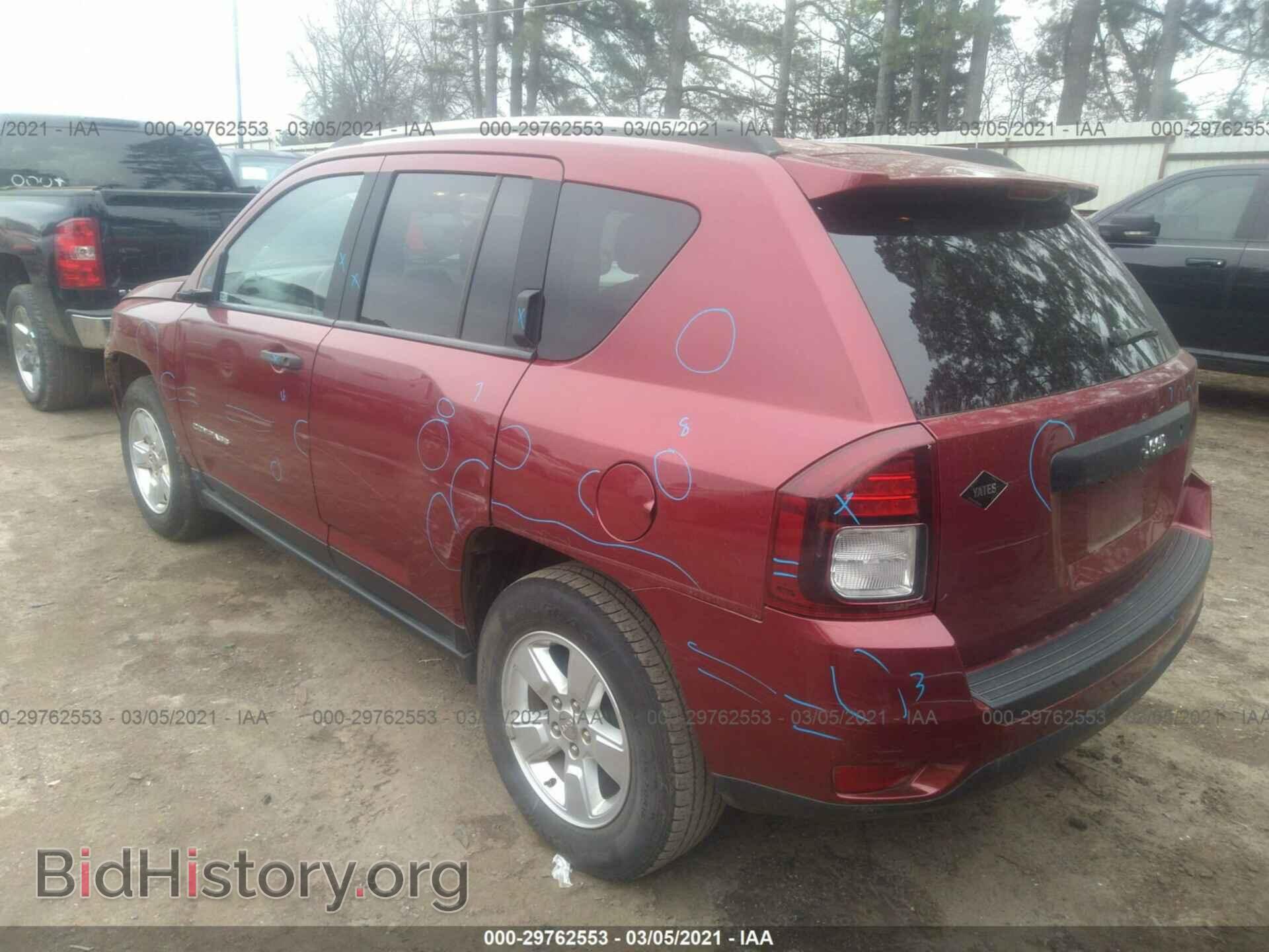 2014 JEEP COMPASS - VIN: 1C4NJCBA9ED694892 - Фото 3