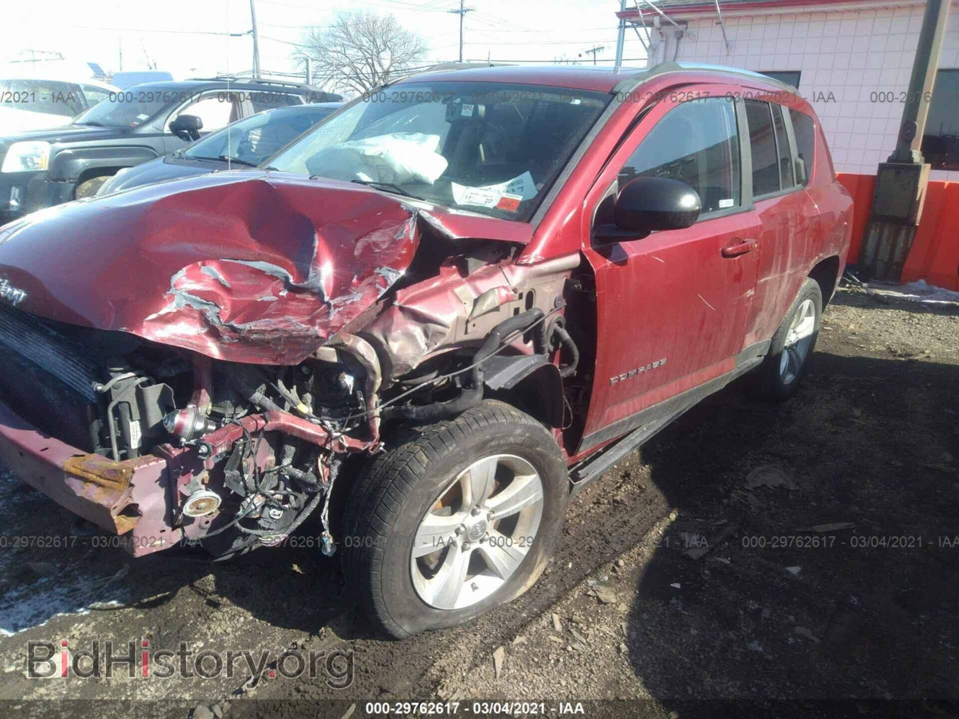 2012 JEEP COMPASS - VIN: 1C4NJDEBXCD575739 - Фото 2