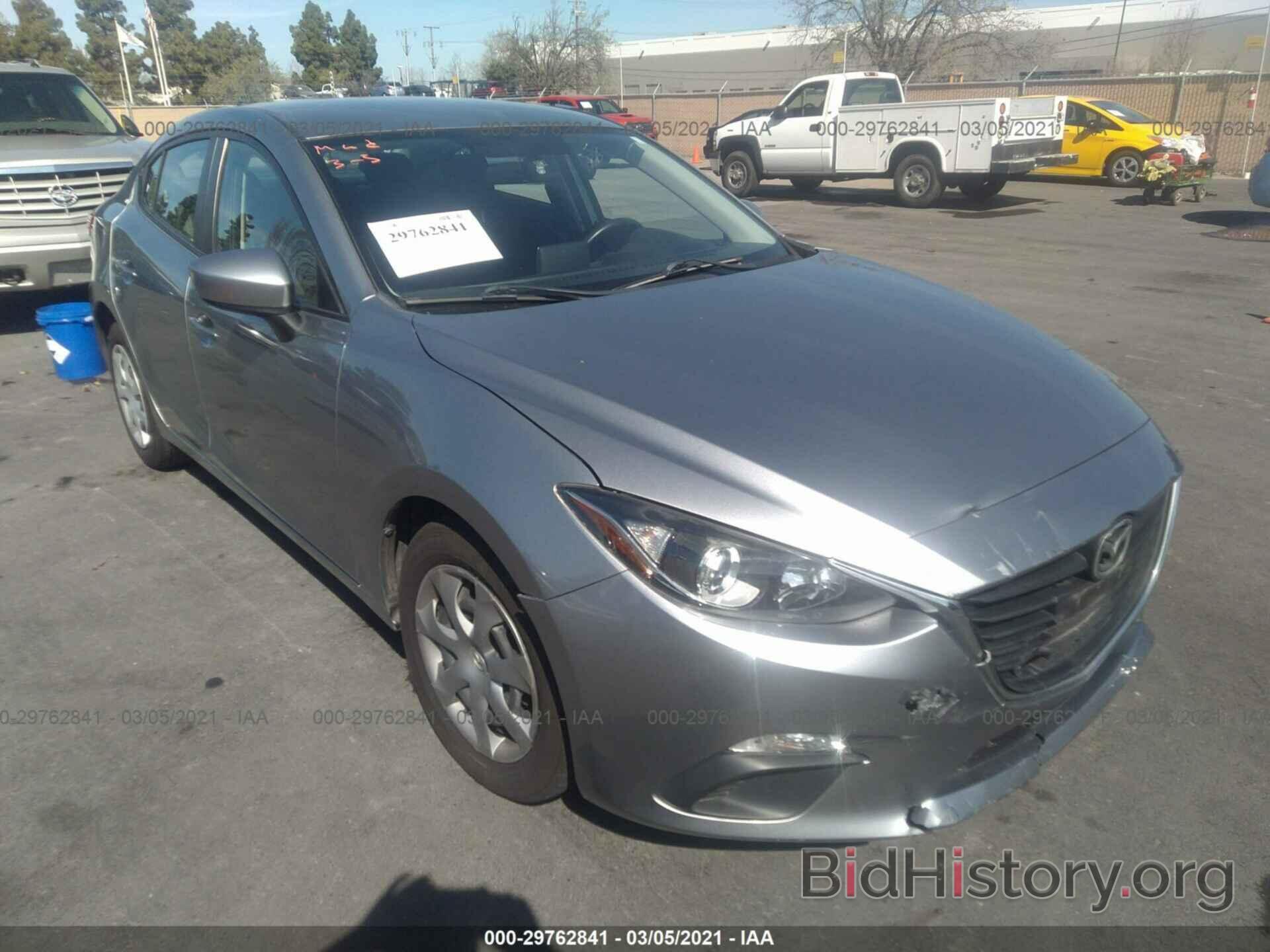 Photo JM1BM1T74G1295765 - MAZDA MAZDA3 2016