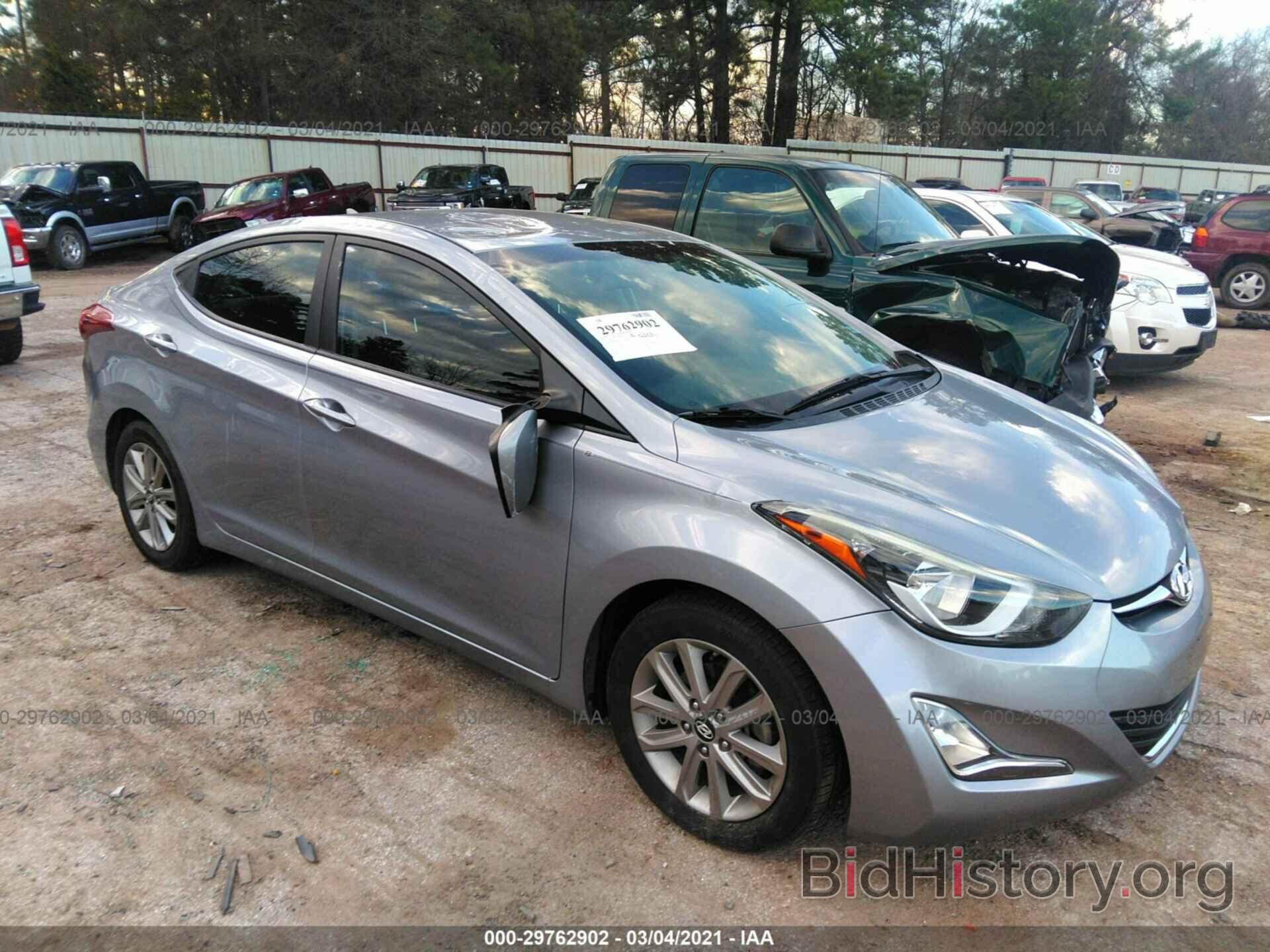 Photo 5NPDH4AE6FH617667 - HYUNDAI ELANTRA 2015