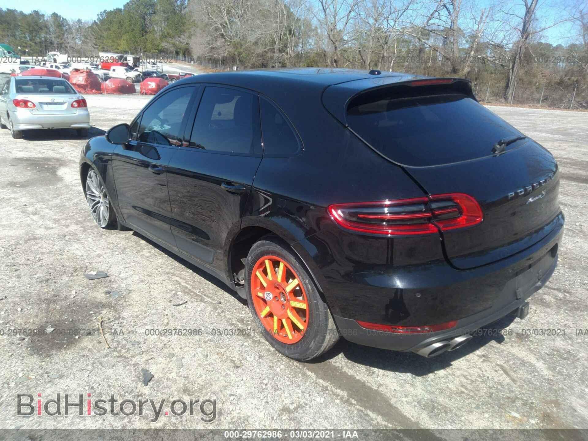 2016 PORSCHE MACAN - VIN: WP1AB2A52GLB41681 - Photo 3