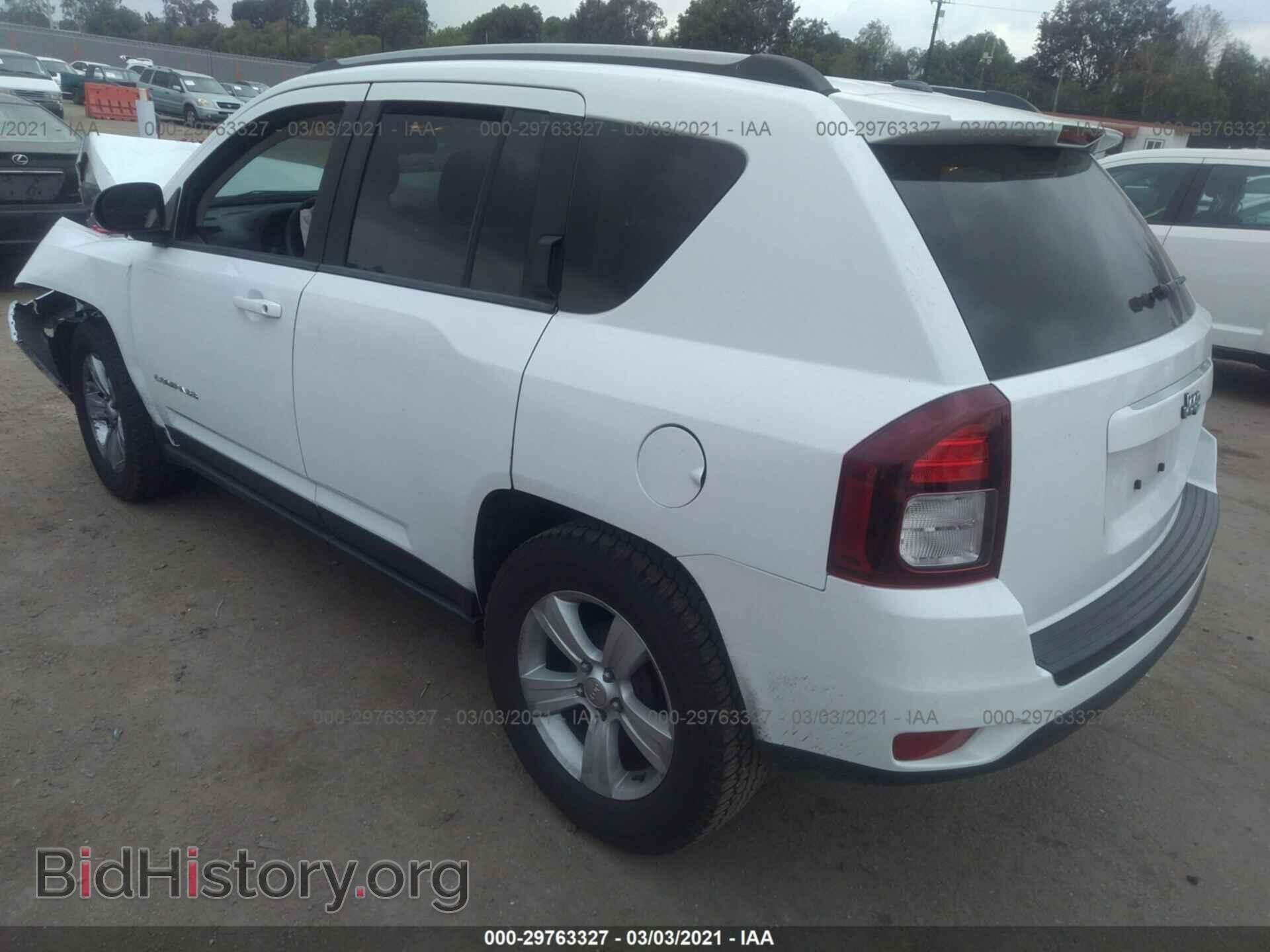 2016 JEEP COMPASS - VIN: 1C4NJCBA0GD568309 - Фото 3
