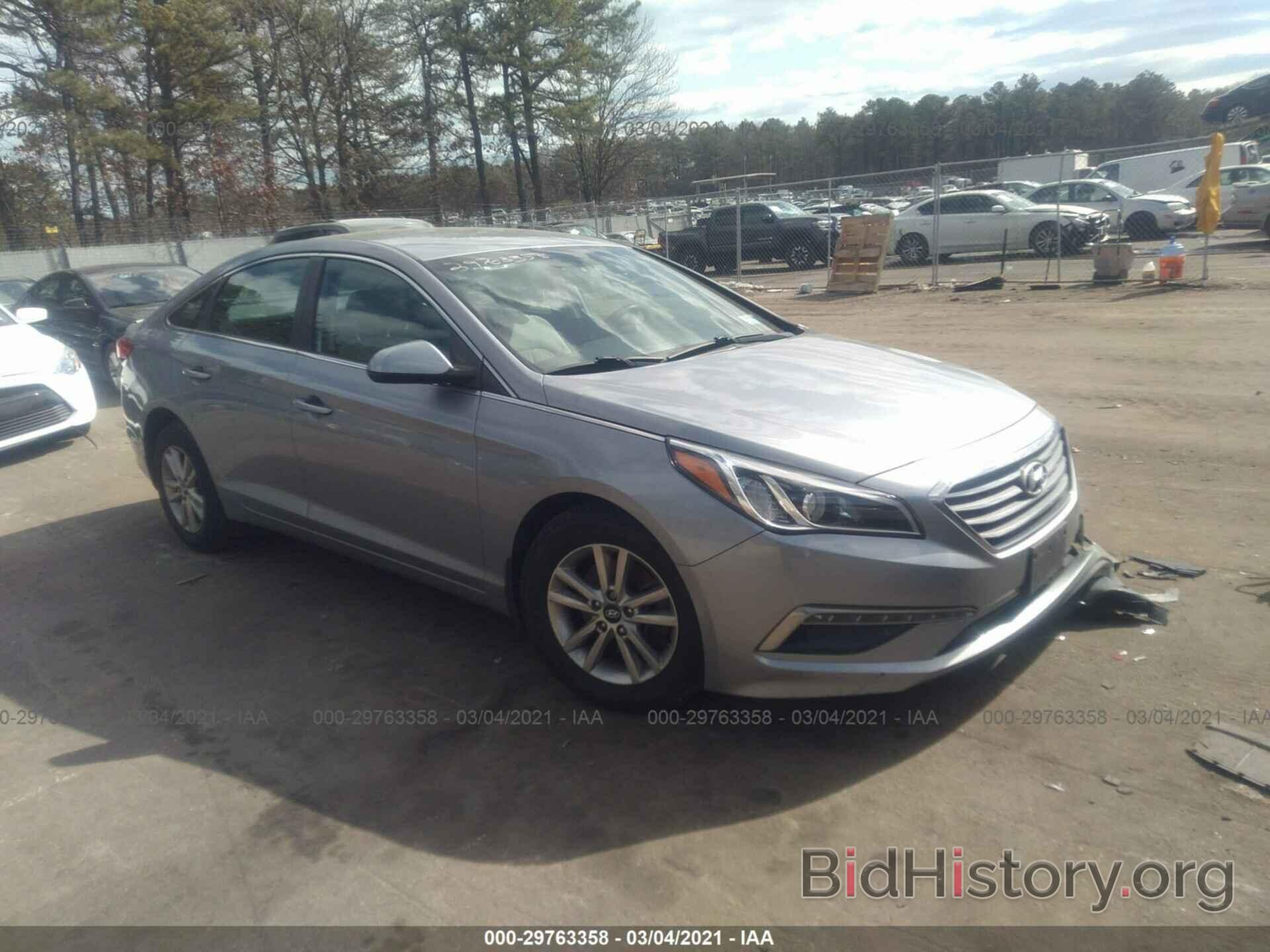 Фотография 5NPE24AF0FH247816 - HYUNDAI SONATA 2015