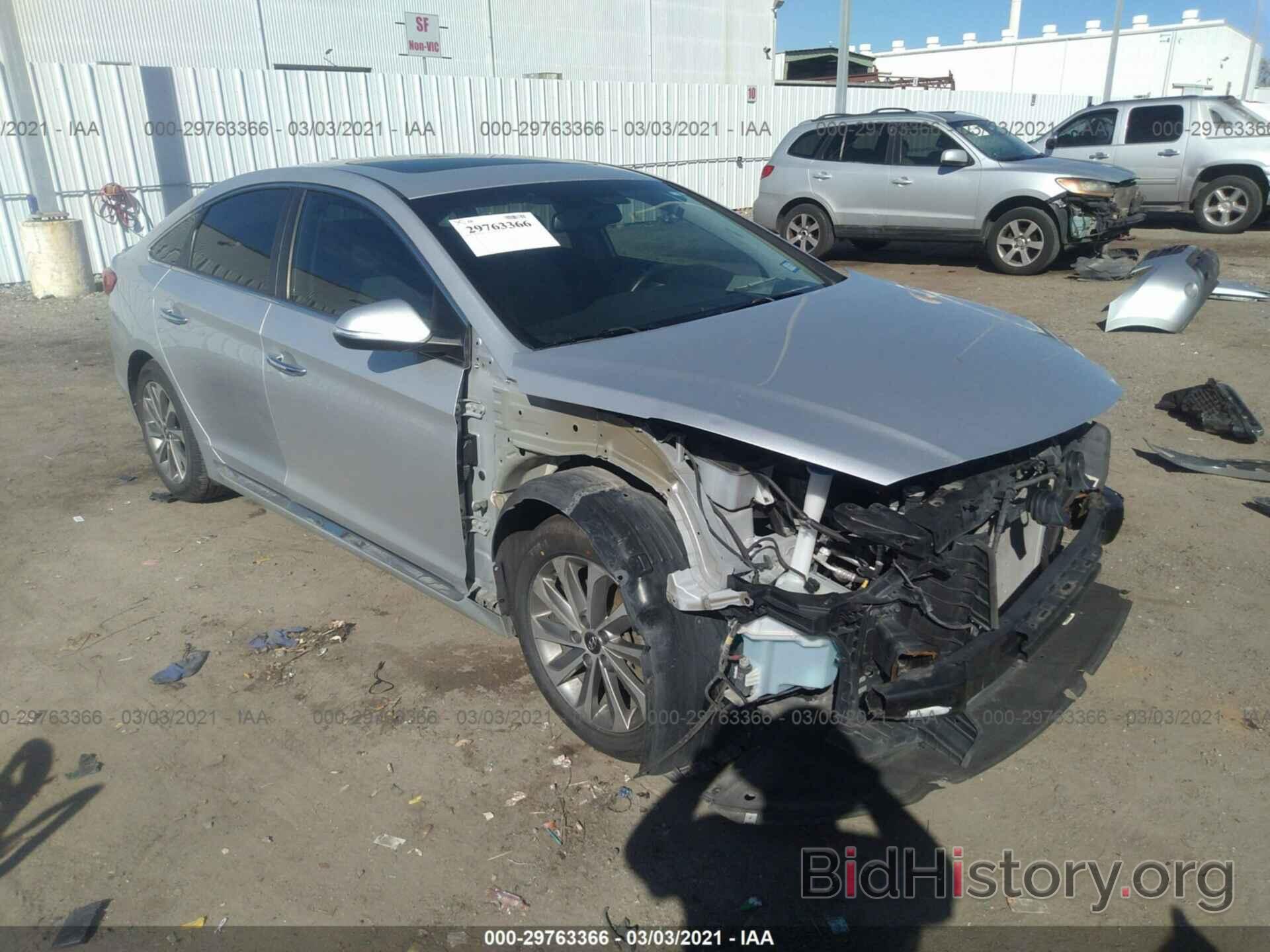 Photo 5NPE34AF1HH540933 - HYUNDAI SONATA 2017