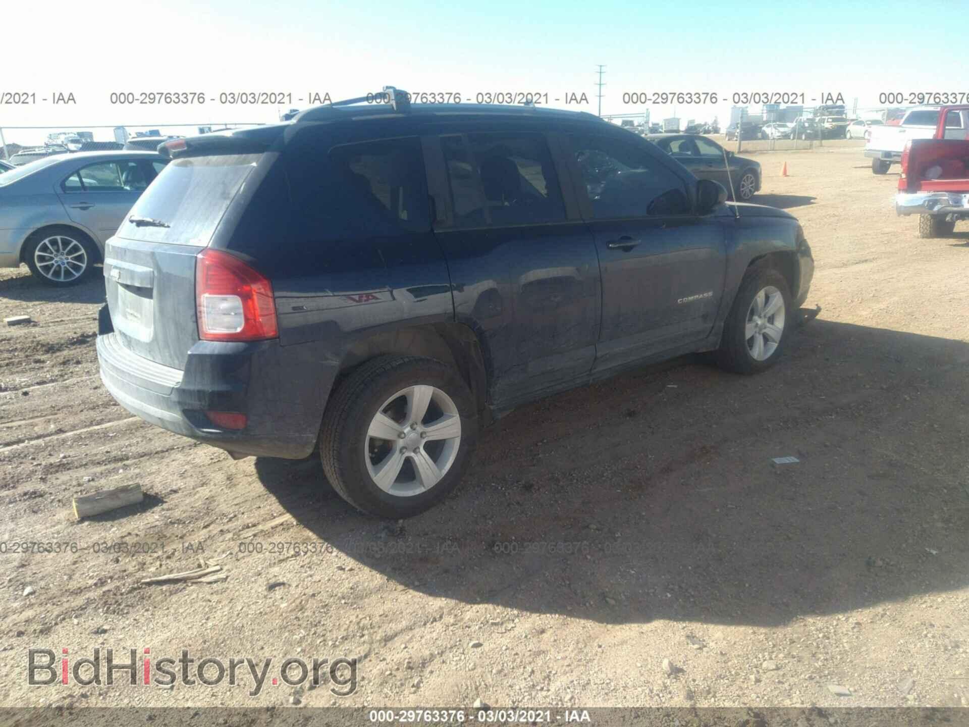 2012 JEEP COMPASS - VIN: 1C4NJDBB1CD705542 - Фото 4