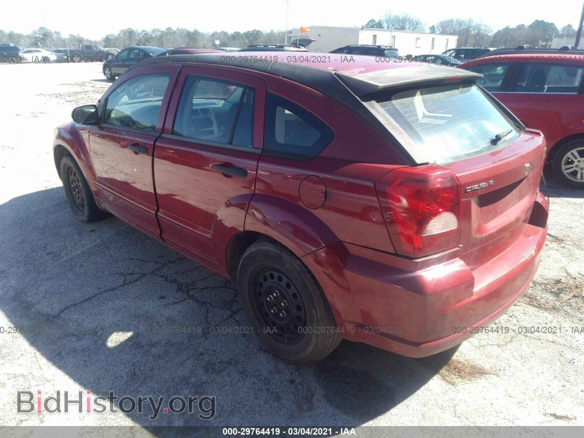 2007 DODGE CALIBER - VIN: 1B3HB48B07D116054 - Фото 3