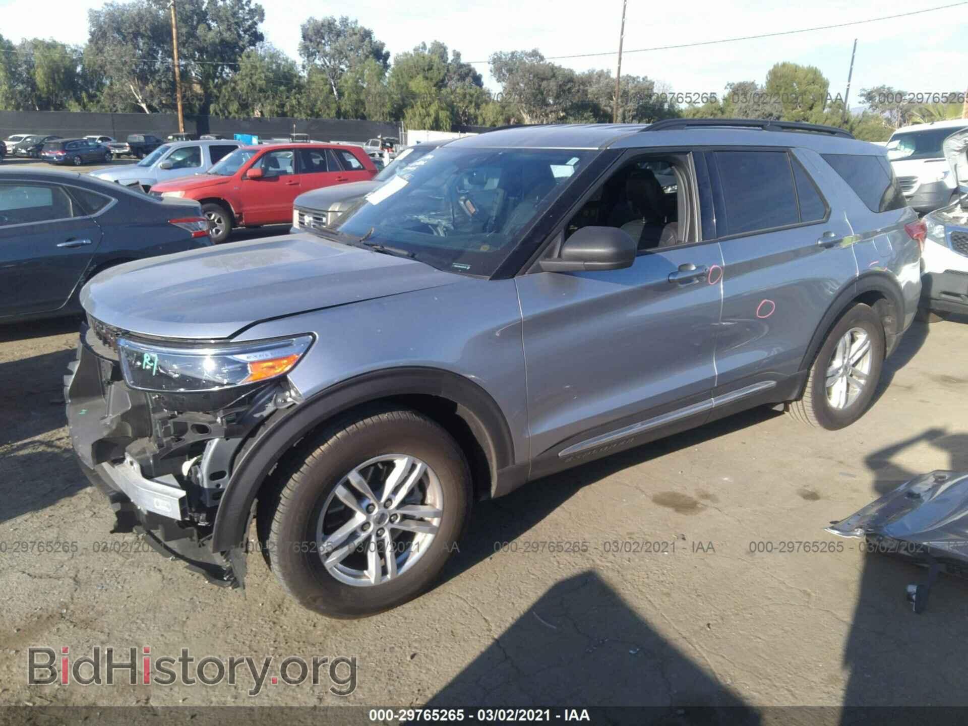 2020 FORD EXPLORER - VIN: 1FMSK7DH4LGA54162 - Фото 2