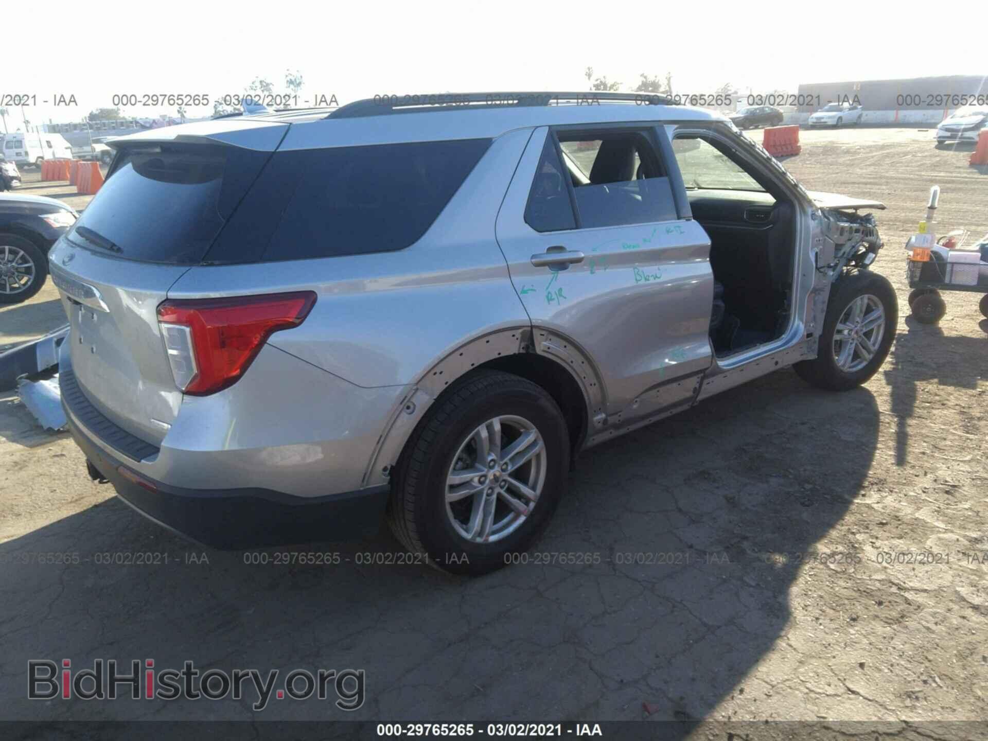 2020 FORD EXPLORER - VIN: 1FMSK7DH4LGA54162 - Фото 4