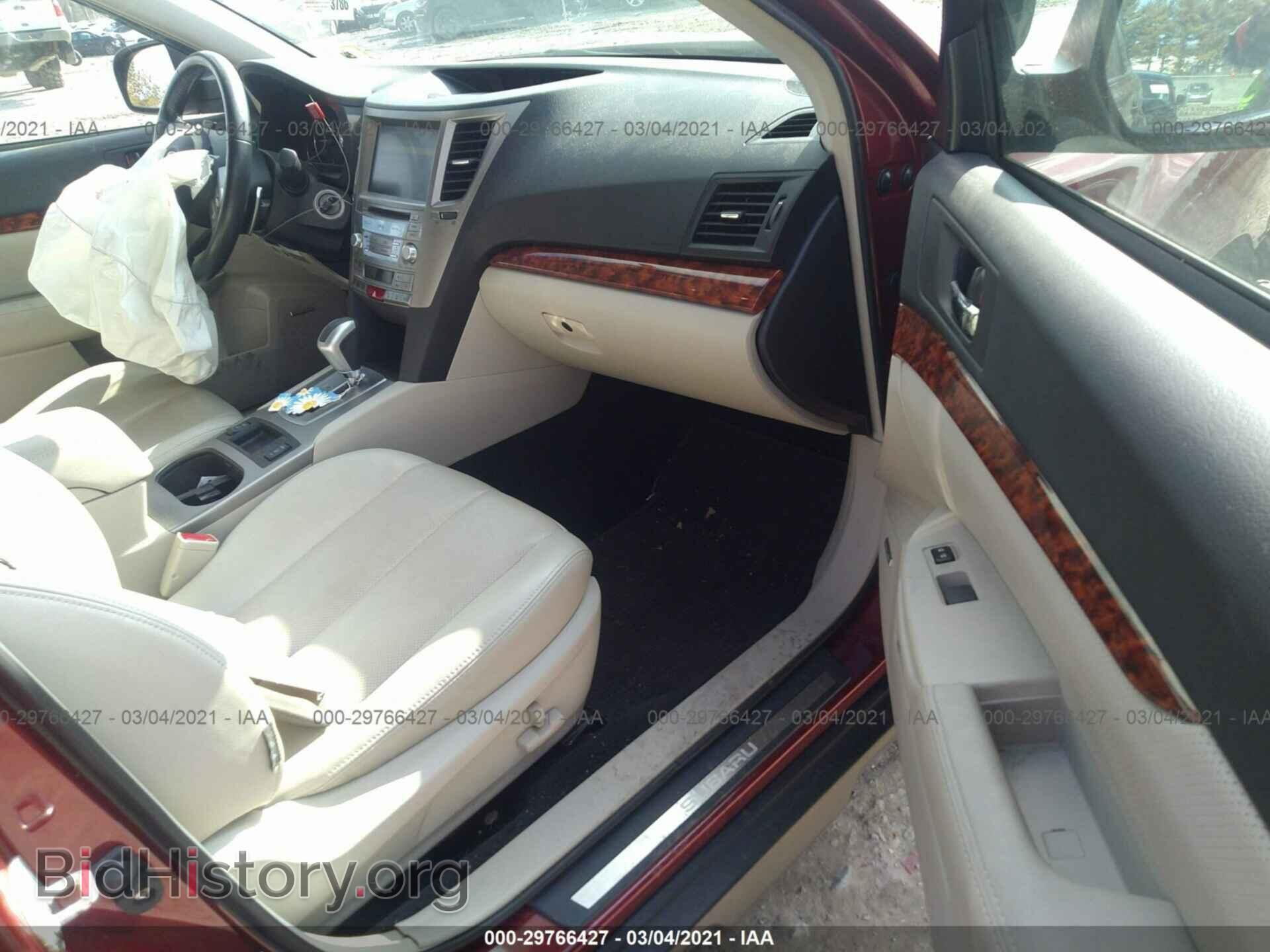 2011 SUBARU OUTBACK - VIN: 4S4BRBLC6B3385951 - Фото 5