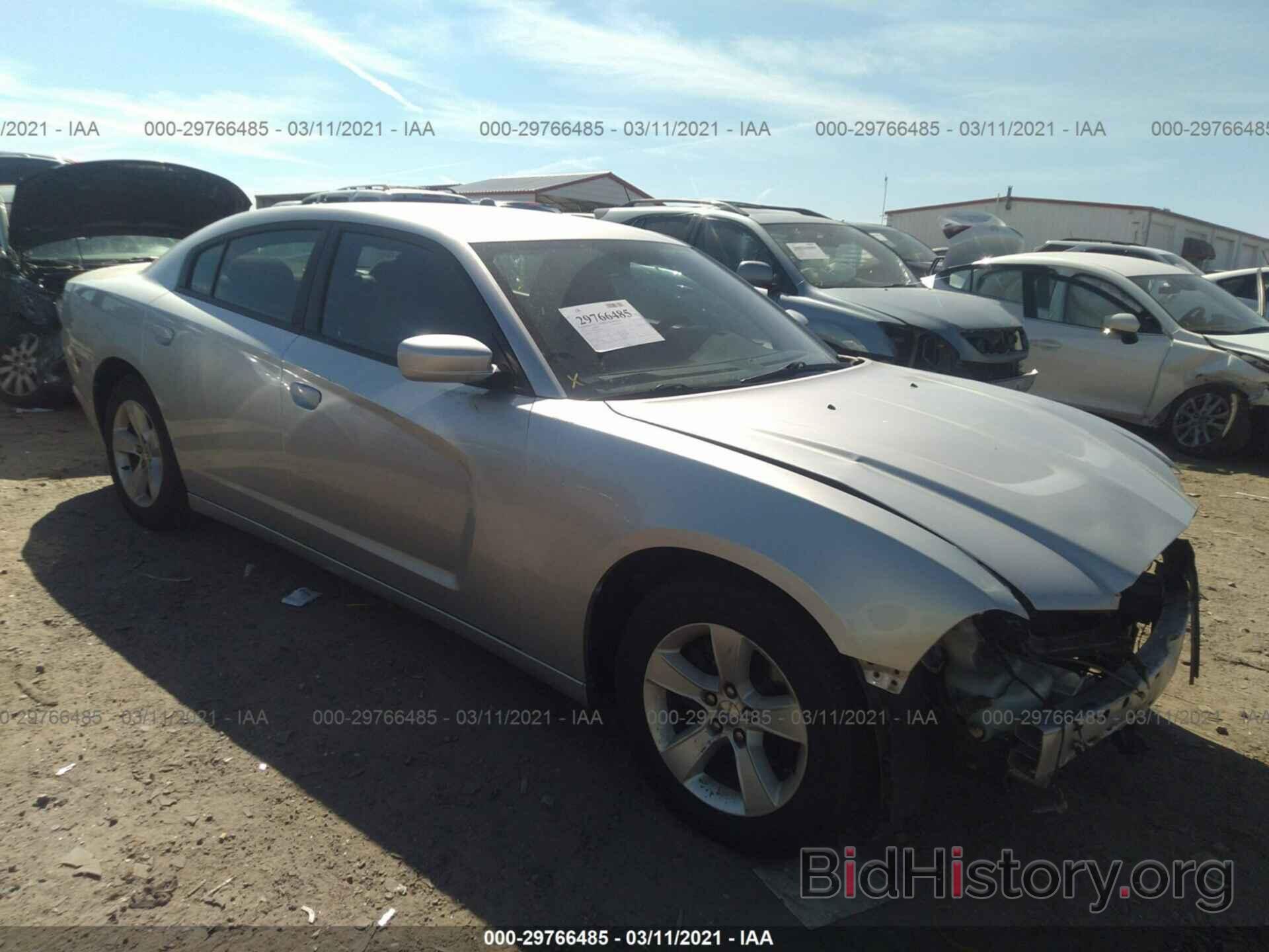 Photo 2C3CDXBGXCH298131 - DODGE CHARGER 2012