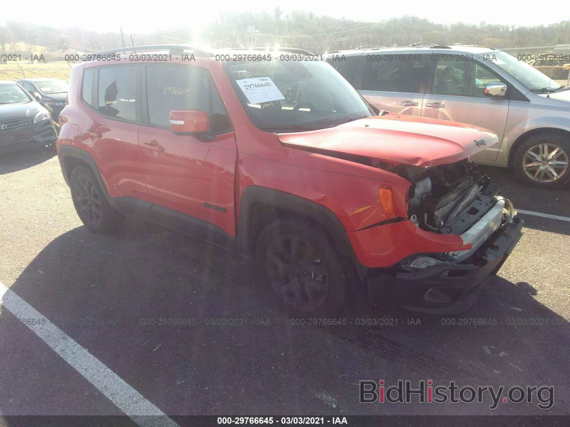 Photo ZACCJABB6JPH39819 - JEEP RENEGADE 2018