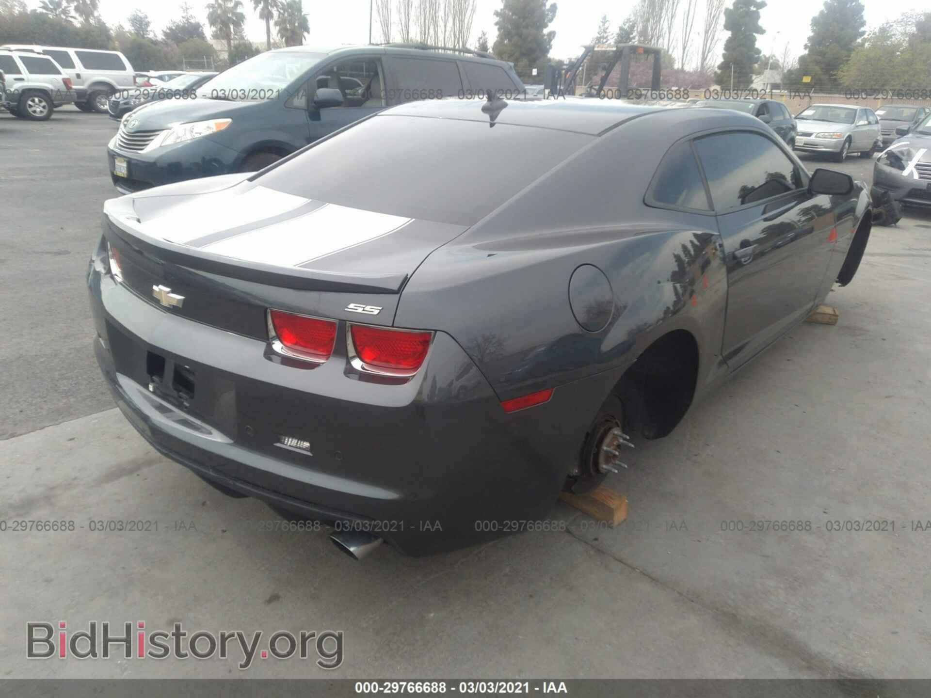 2011 CHEVROLET CAMARO - VIN: 2G1FT1EW7B9150595 - Фото 4