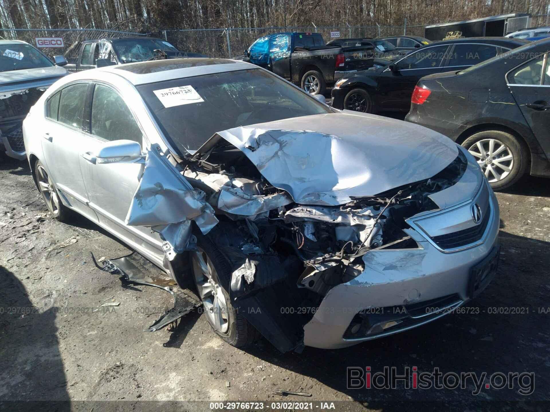 Photo 19UUA9F5XCA005681 - ACURA TL 2012