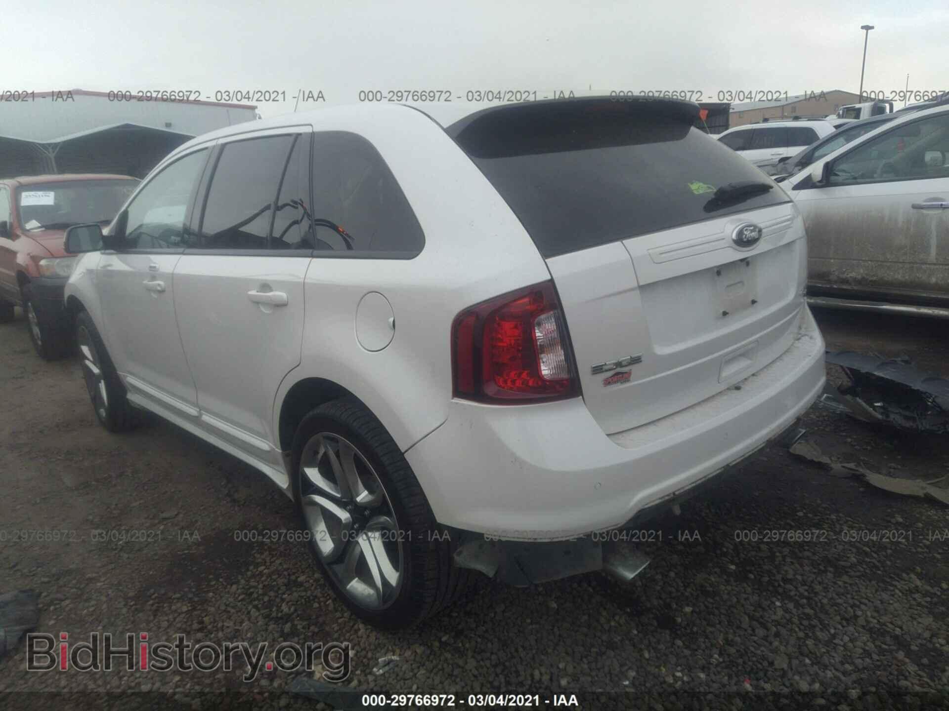 2014 FORD EDGE - VIN: 2FMDK4AK6EBB29199 - Фото 3
