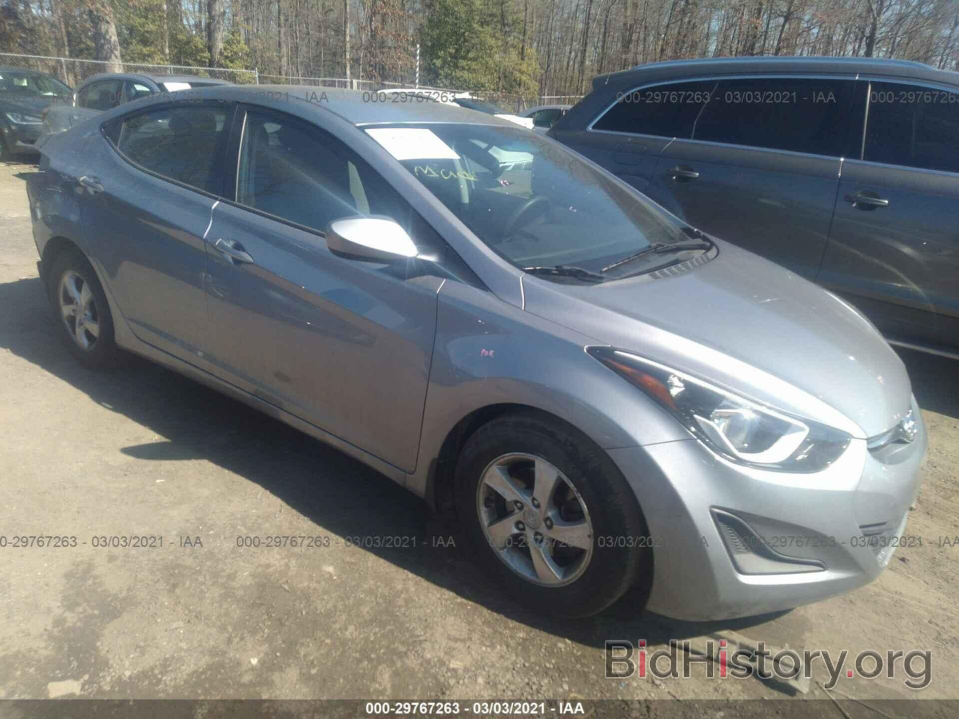 Photo 5NPDH4AE2FH604219 - HYUNDAI ELANTRA 2015