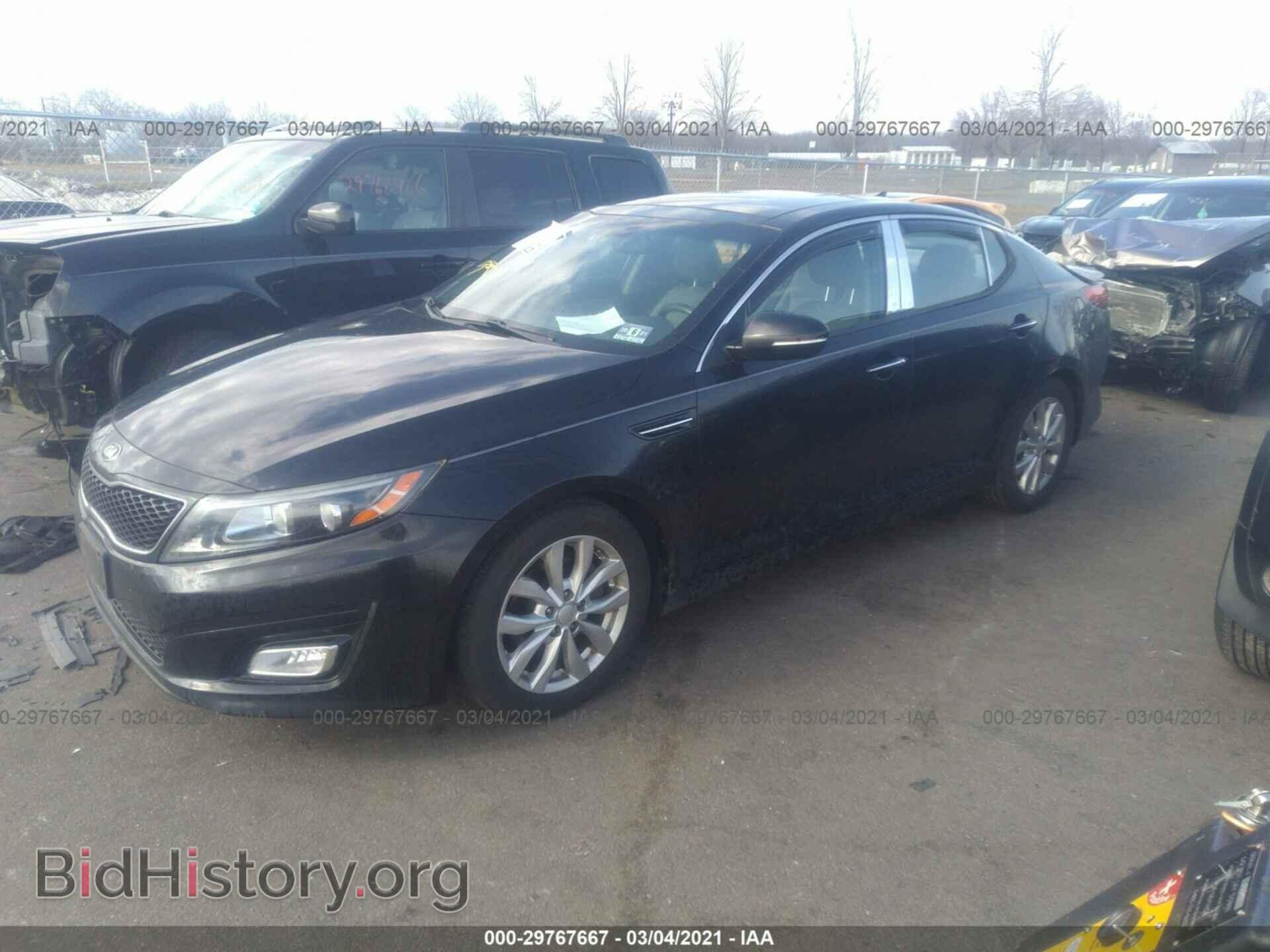 2014 KIA OPTIMA - VIN: 5XXGN4A71EG333963 - Фото 2