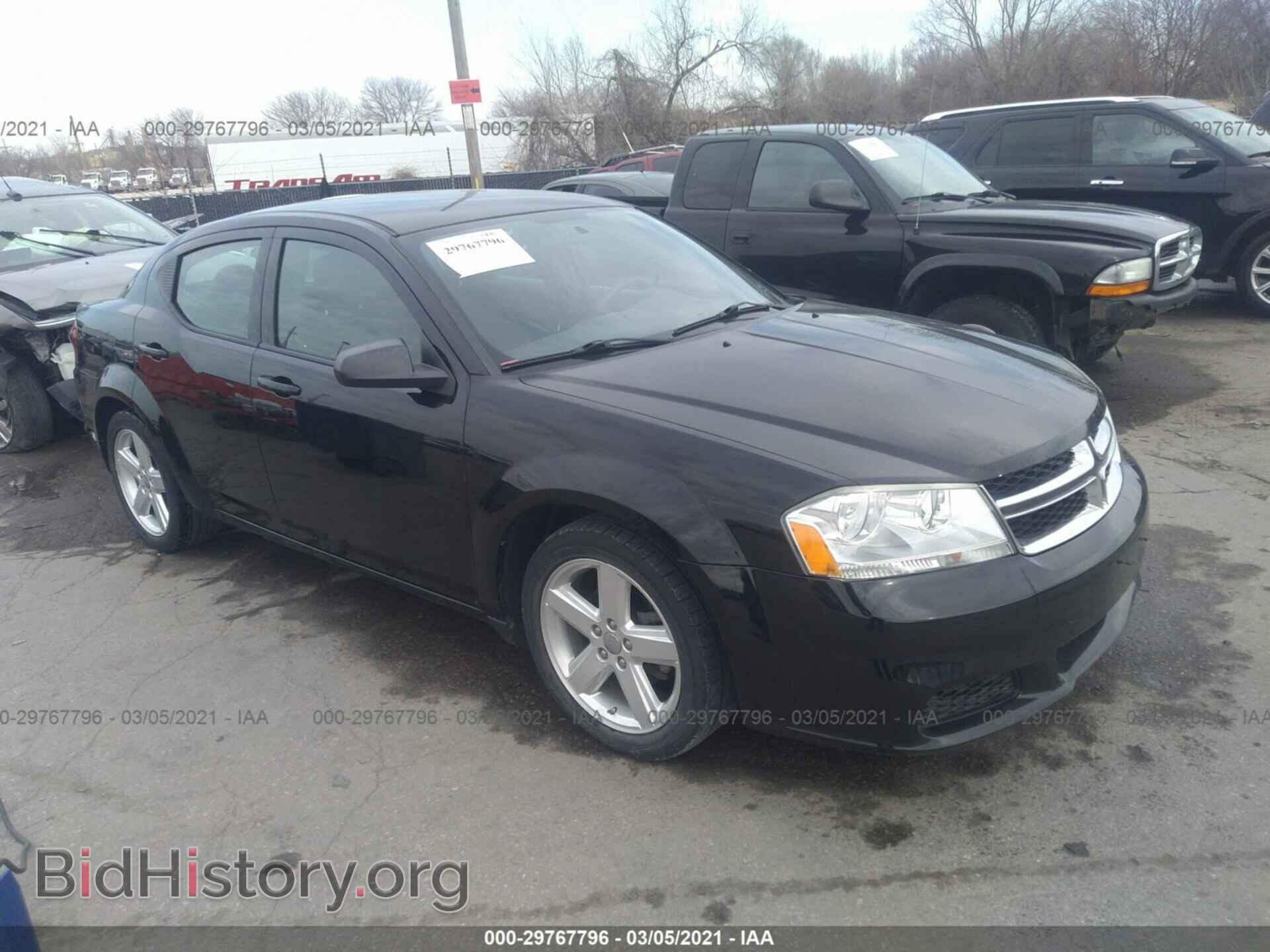 Photo 1C3CDZAB2DN643744 - DODGE AVENGER 2013