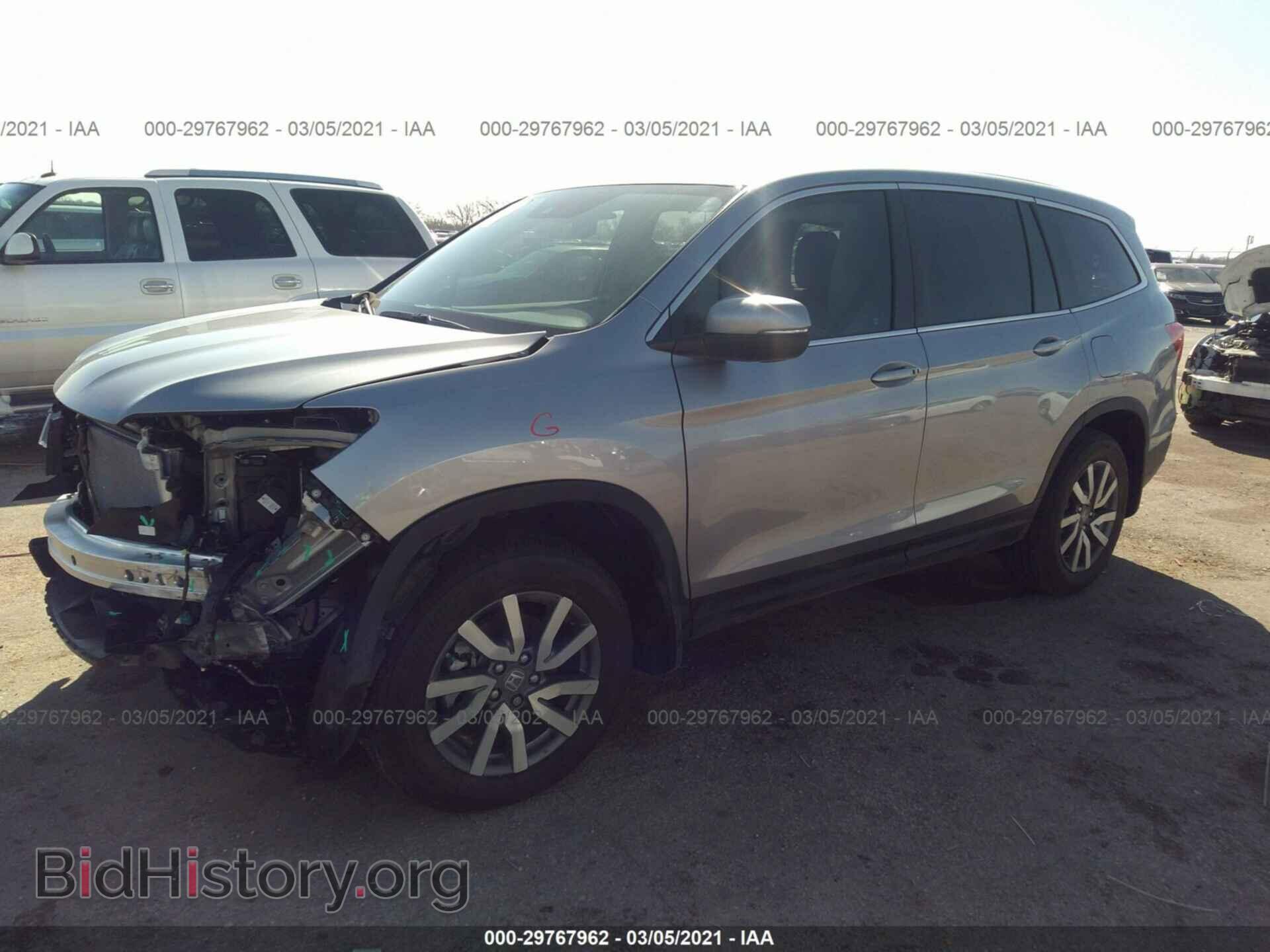 2021 HONDA PILOT - VIN: 5FNYF5H54MB013758 - Фото 2