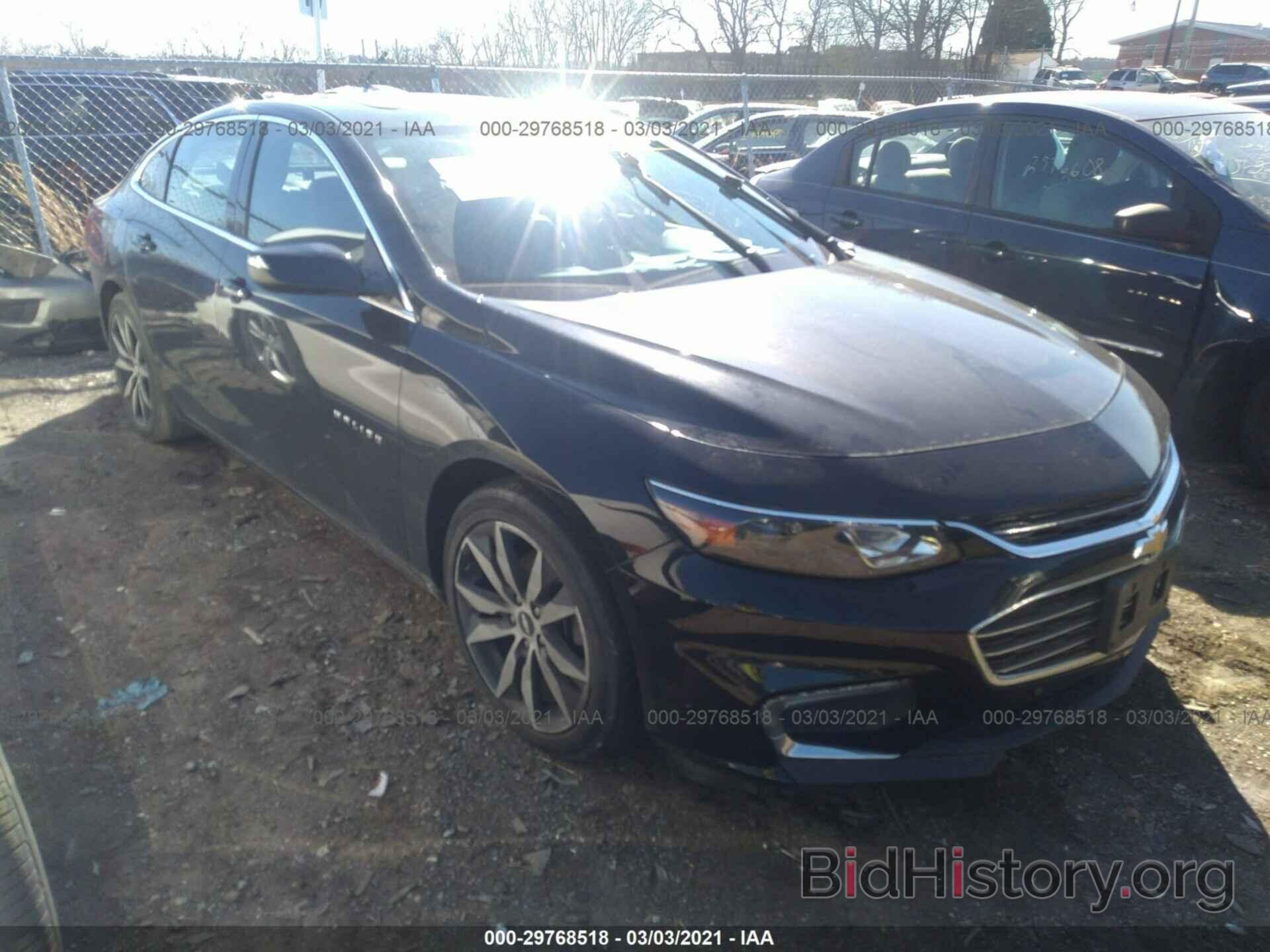 Photo 1G1ZE5STXHF162538 - CHEVROLET MALIBU 2017