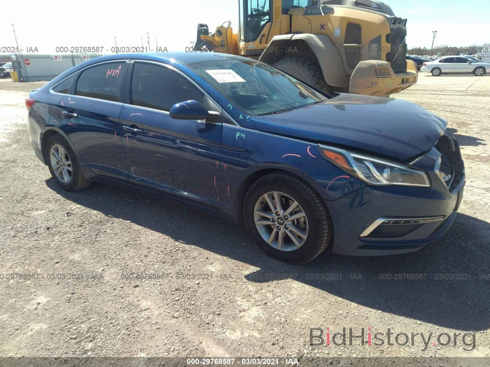 Фотография 5NPE24AF2FH038299 - HYUNDAI SONATA 2015