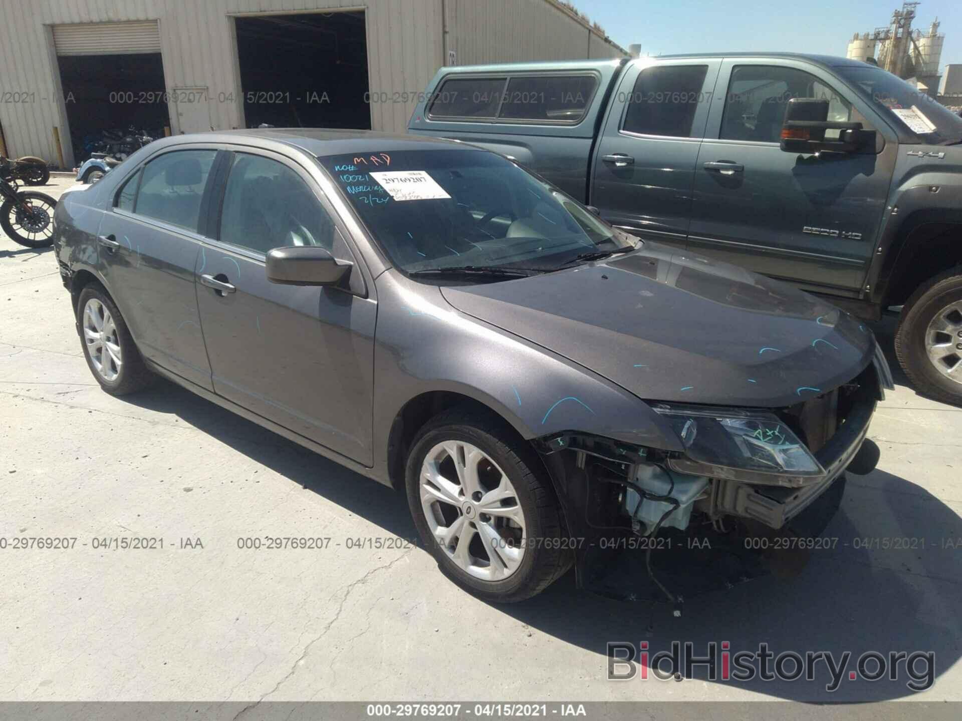 Photo 3FAHP0HA7CR310460 - FORD FUSION 2012