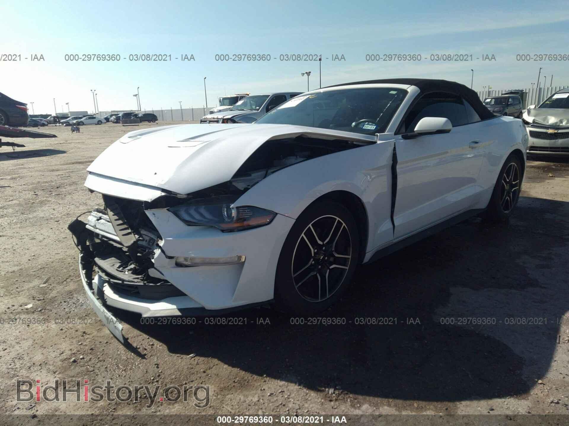 2018 FORD MUSTANG - VIN: 1FATP8UH9J5132448 - Фото 2