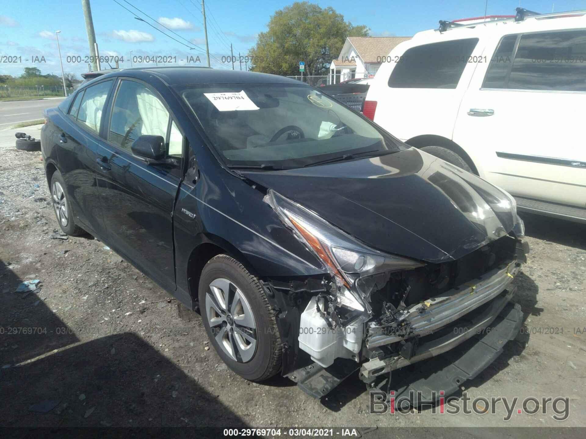 Photo JTDKARFU2G3509648 - TOYOTA PRIUS 2016