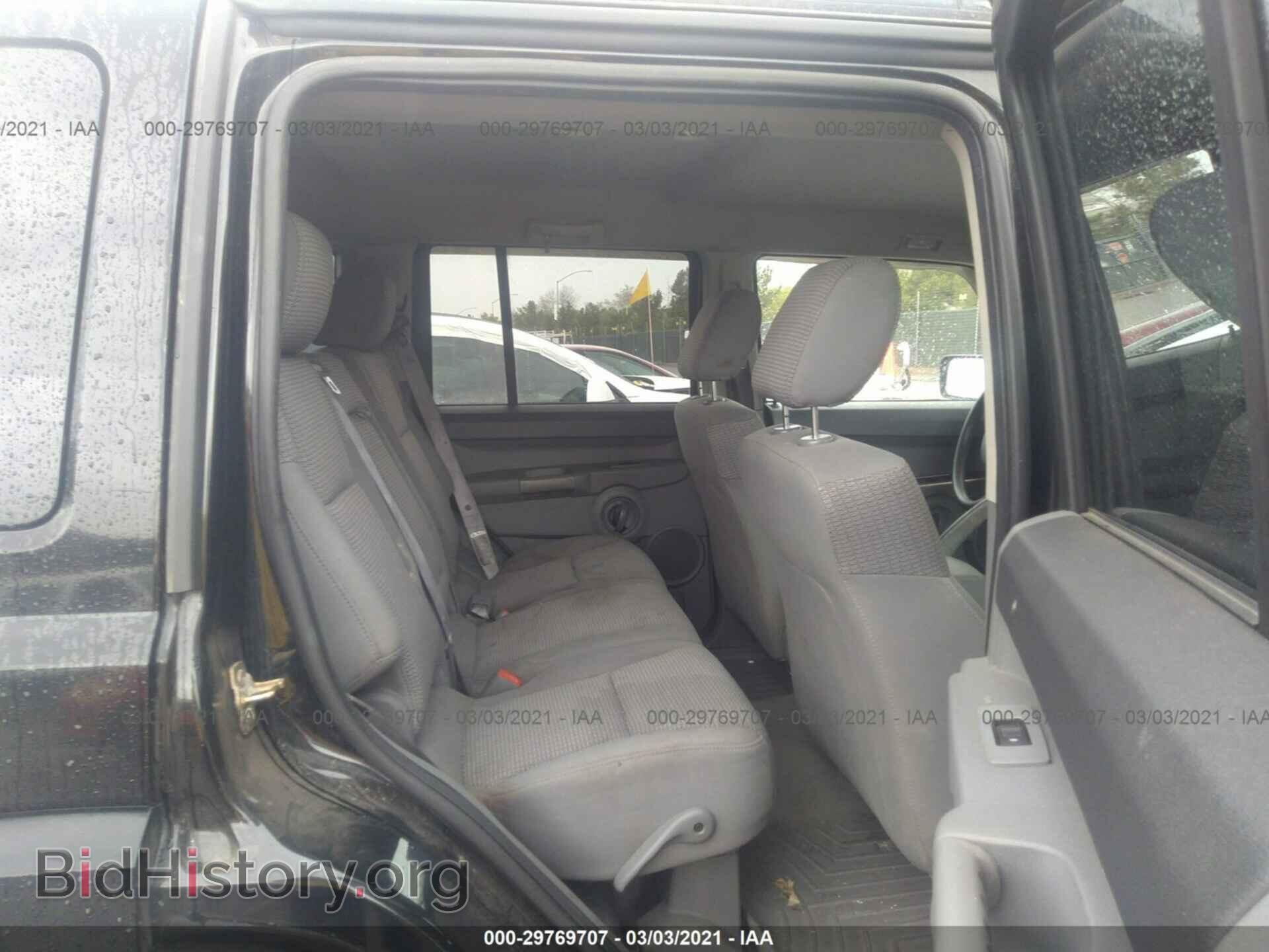 2006 JEEP COMMANDER - VIN: 1J8HG48K06C225689 - Фото 8