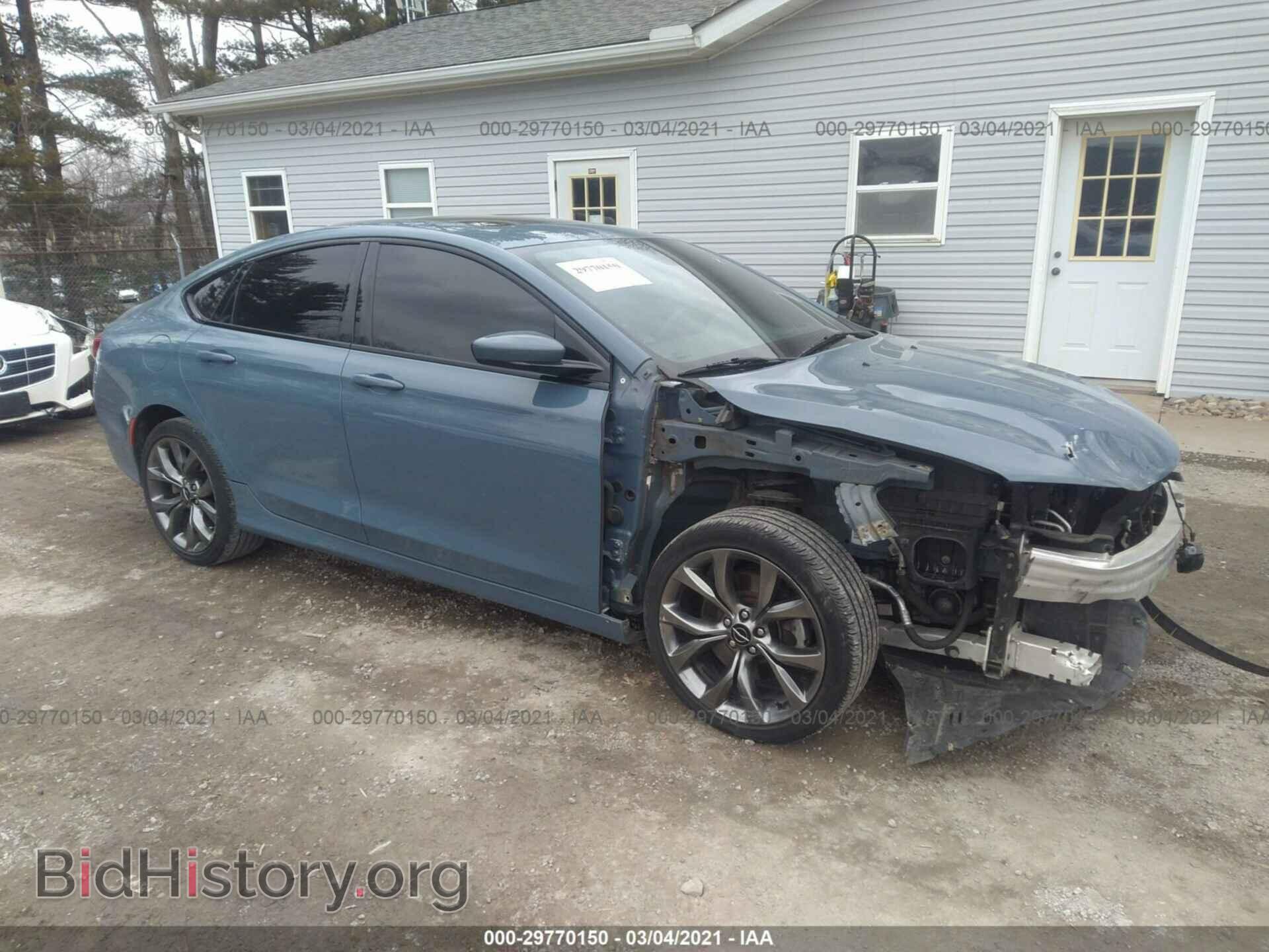 Фотография 1C3CCCBB3FN673367 - CHRYSLER 200 2015